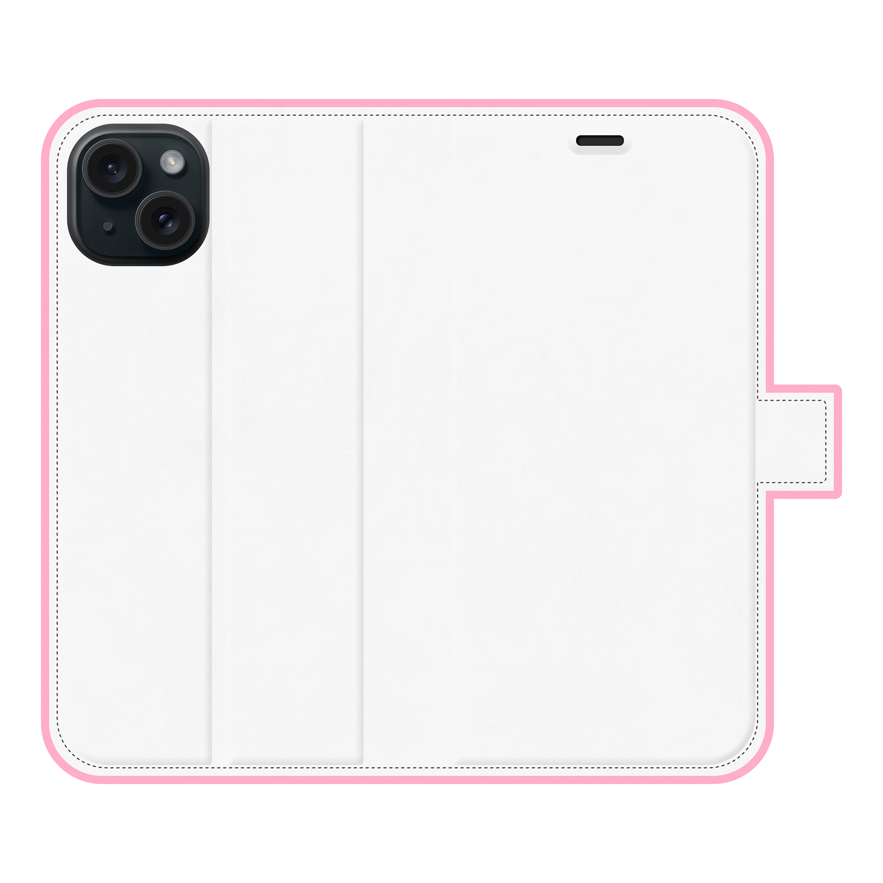 Apple iPhone 15 Plus Wallet hoesje (volledig bedrukt)