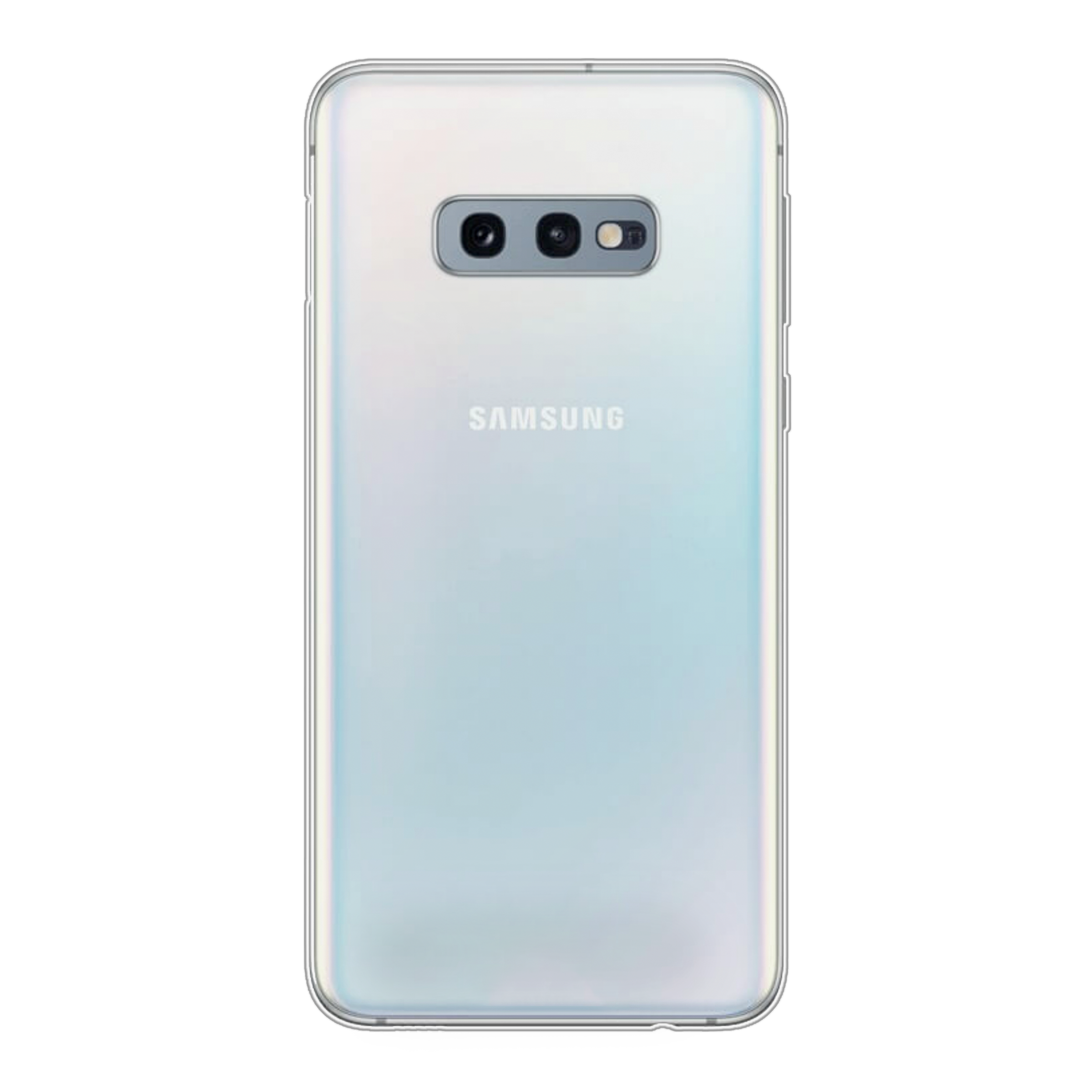 Samsung Galaxy S10e Zachte case (achterkant bedrukt, transparant)