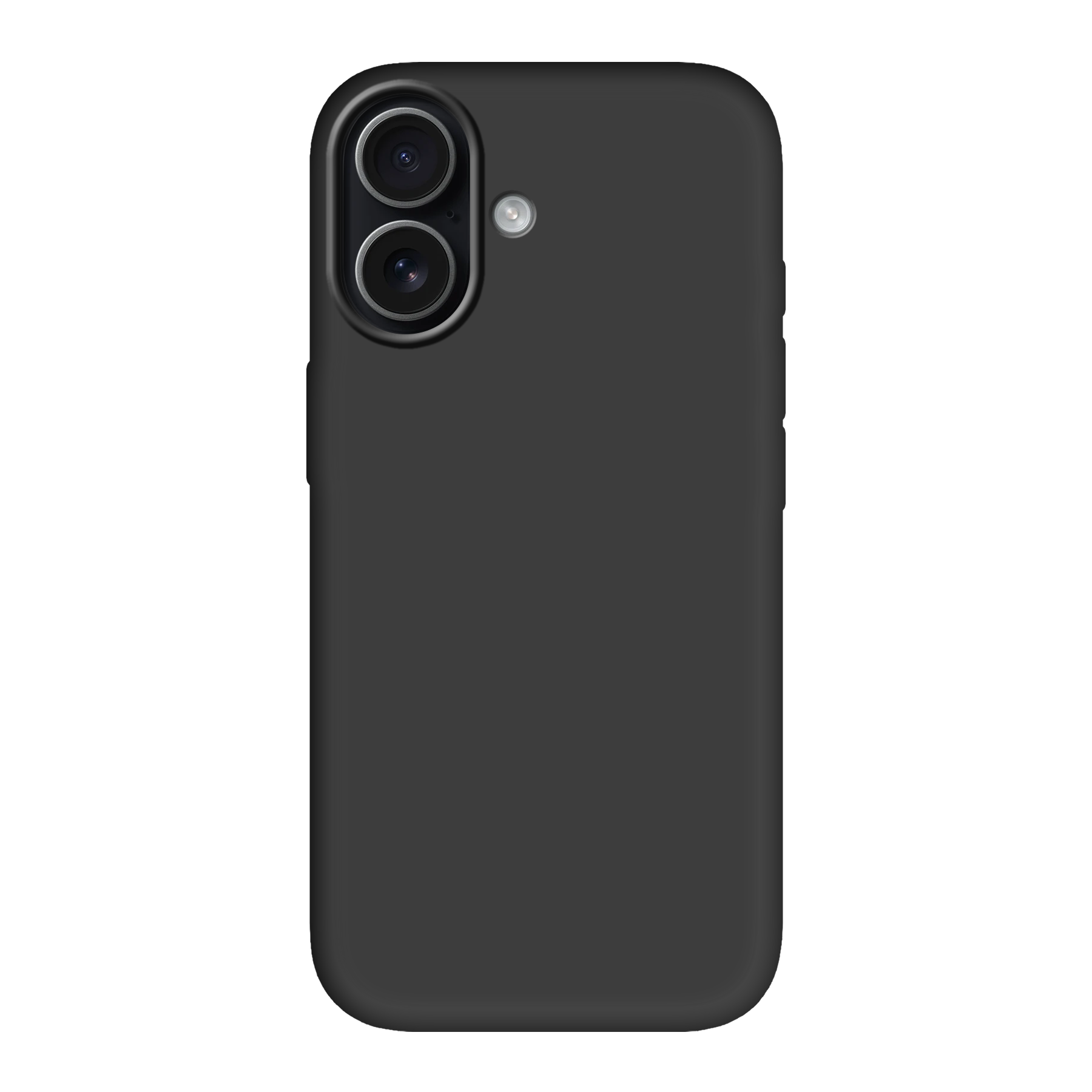 Apple iPhone 17 Biologisch afbreekbaar hoesje (achterkant bedrukt, zwart)
