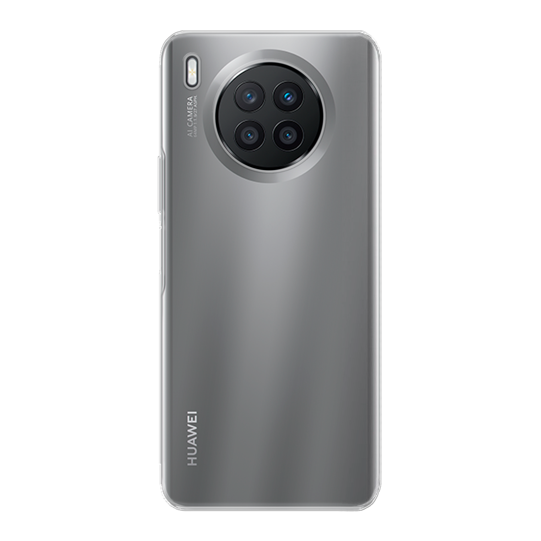 Huawei Nova 8i Zachte hoes (achterkant bedrukt, transparant)