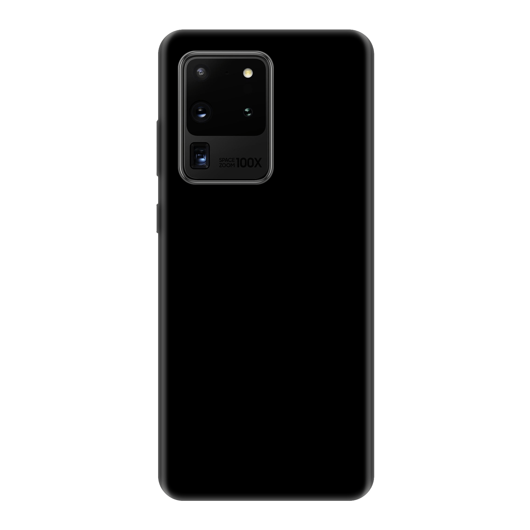 Samsung Galaxy S20 Ultra / Galaxy S20 Ultra 5G Zachte hoes (achterkant bedrukt, zwart)