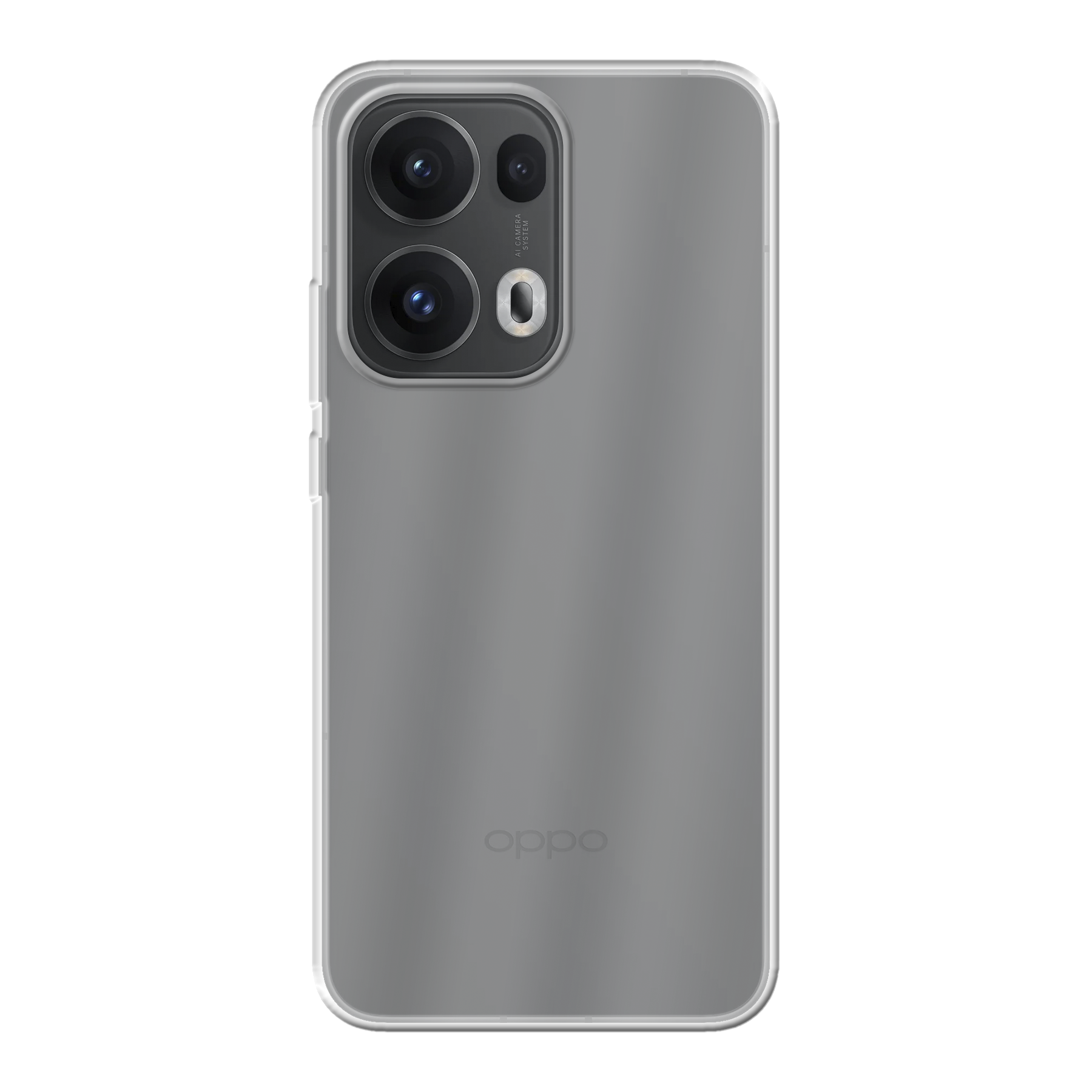 Oppo Reno13 Pro zachte hoes (achterkant bedrukt, transparant)