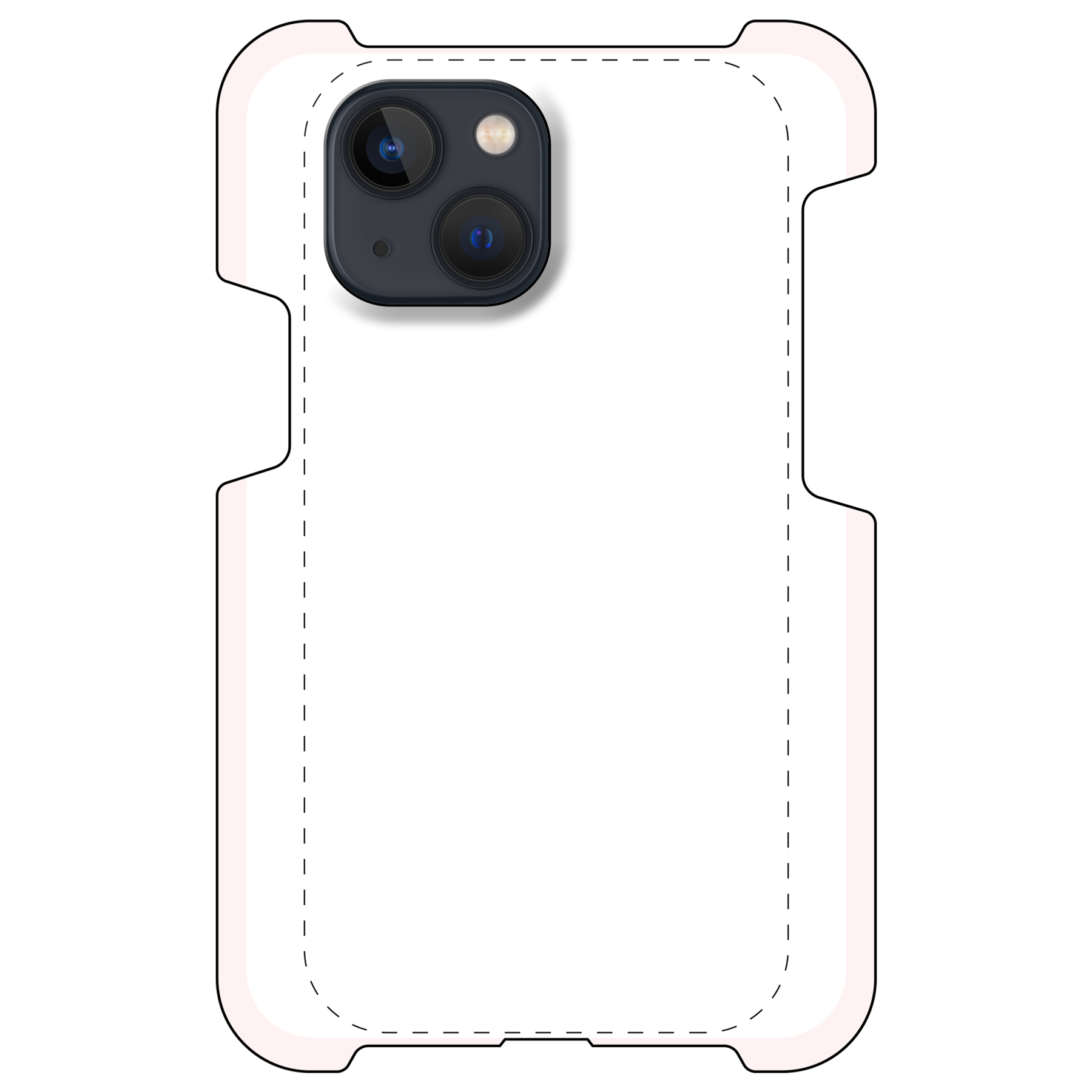 Apple iPhone 13 mini Hardcase (volledig bedrukt, glanzend)