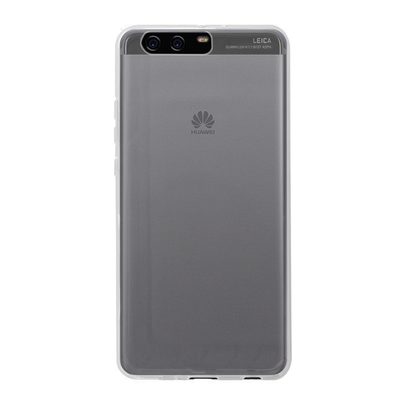 Huawei P10 Plus Zachte hoes (achterkant bedrukt, transparant)