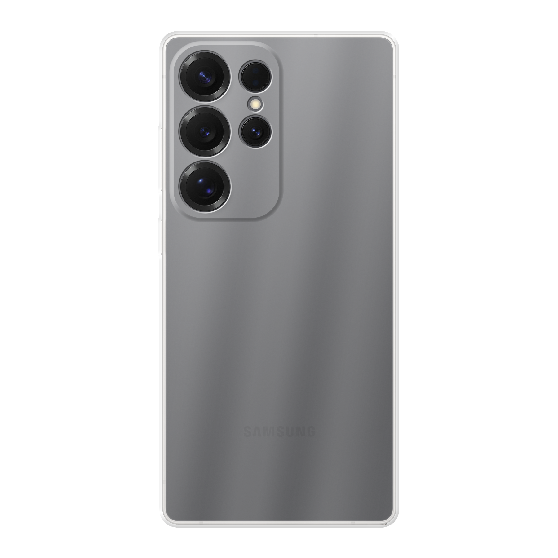 Samsung Galaxy S25 Ultra Soft hoesje (achterkant bedrukt, transparant)