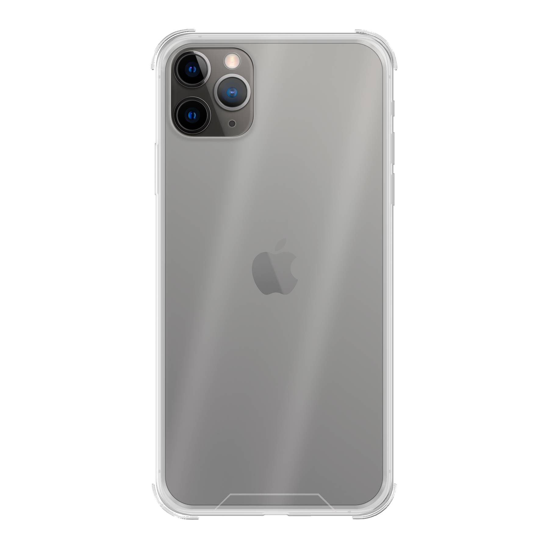 Apple iPhone 11 Pro Bumper case (achterkant bedrukt, transparant)