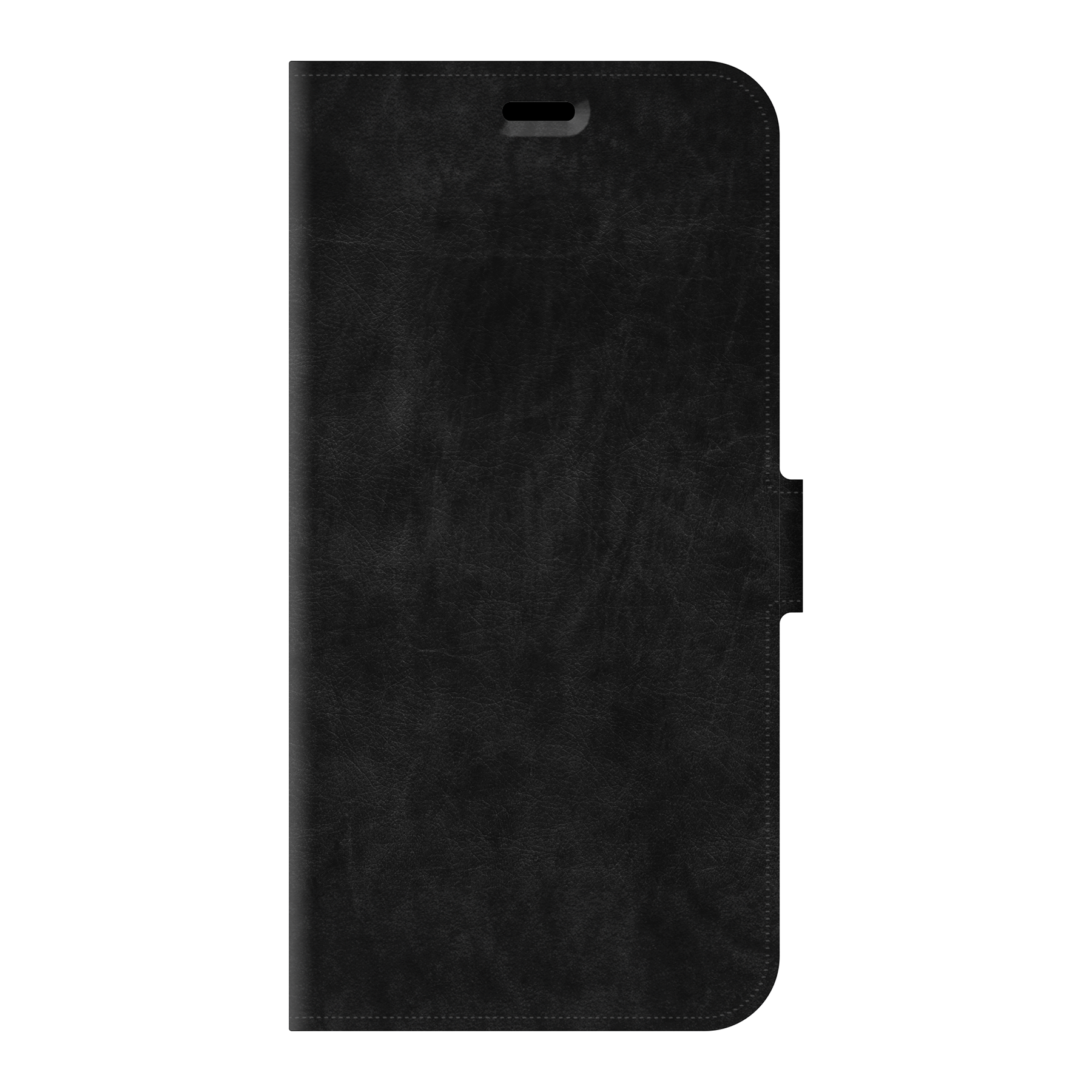 Apple iPhone 15 Pro Max Wallet hoesje (voorzijde bedrukt, zwart)
