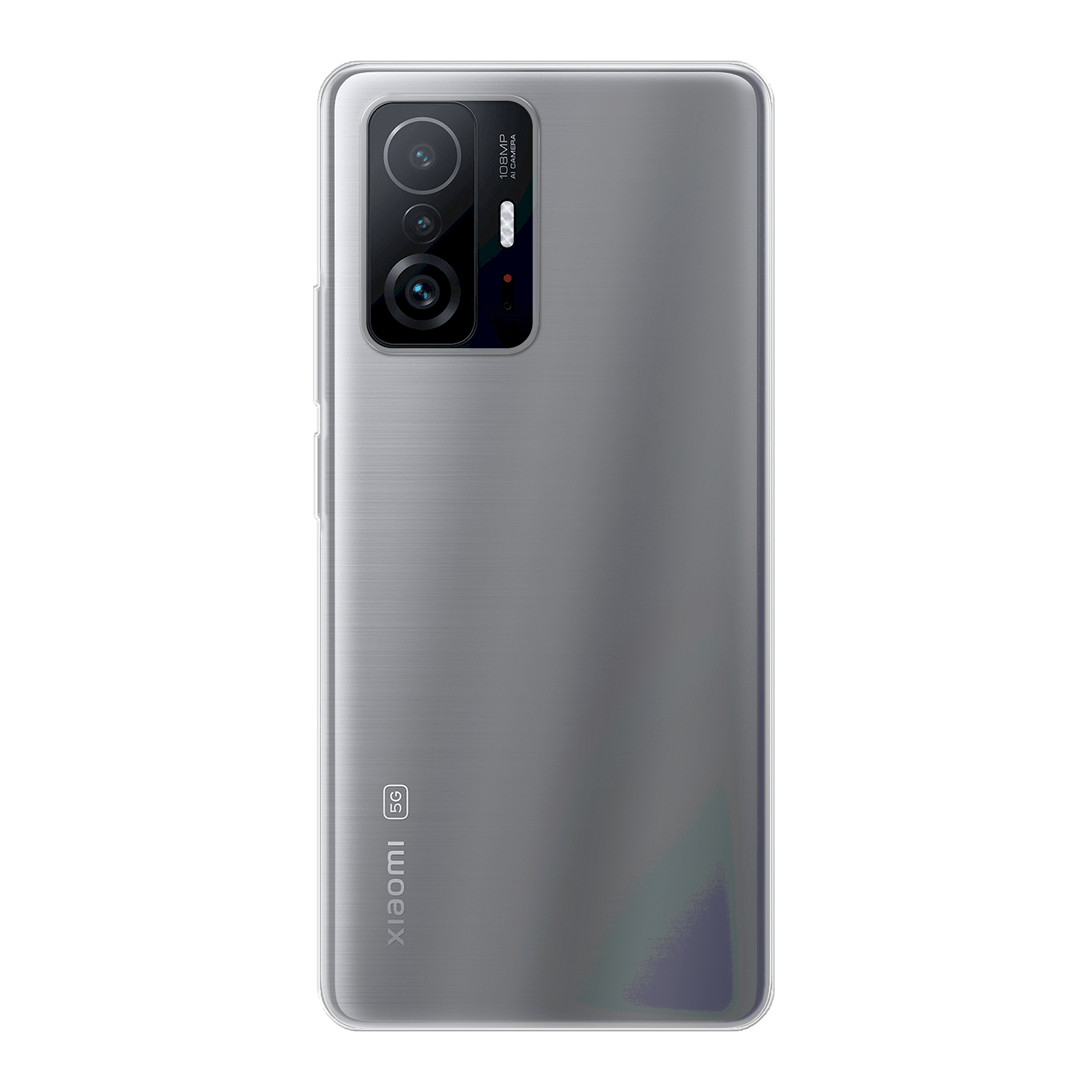 Xiaomi 11T / 11T Pro Zachte hoes (achterkant bedrukt, transparant)