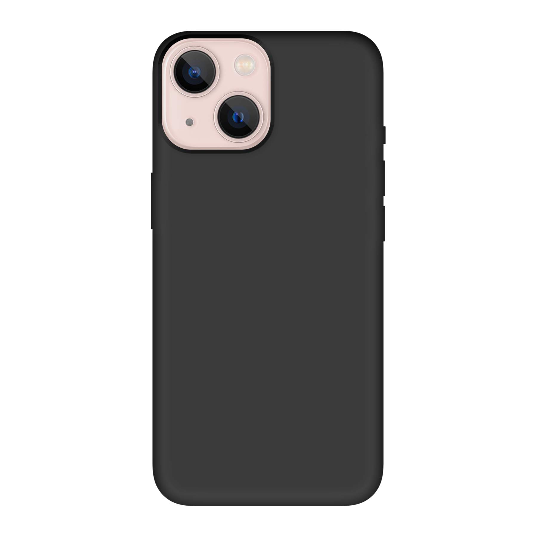 Apple iPhone 13 mini Biologisch afbreekbaar hoesje (achterkant bedrukt, zwart)