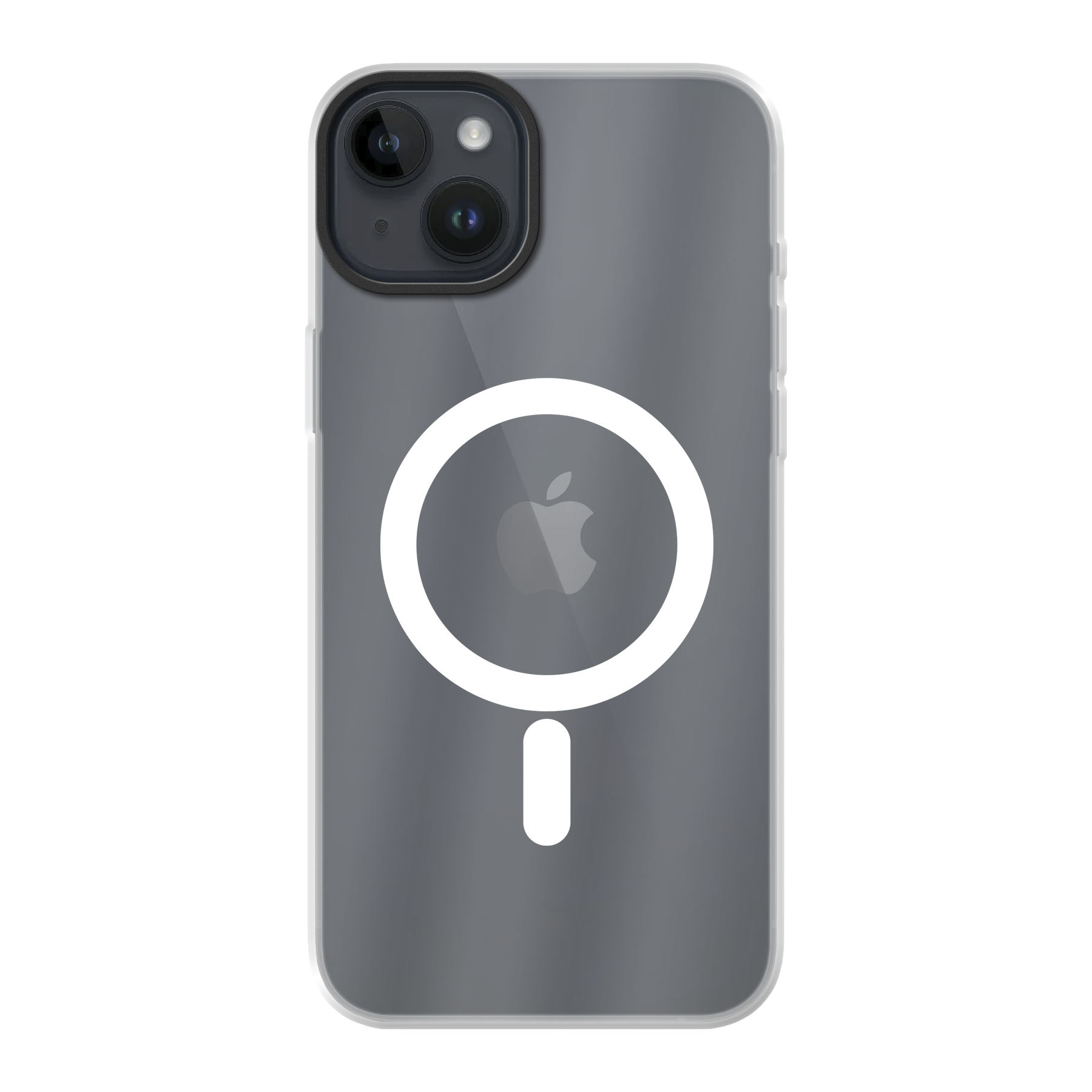 Apple iPhone 14 Plus Hybride hoesje met MagSafe (achterkant bedrukt, transparant)