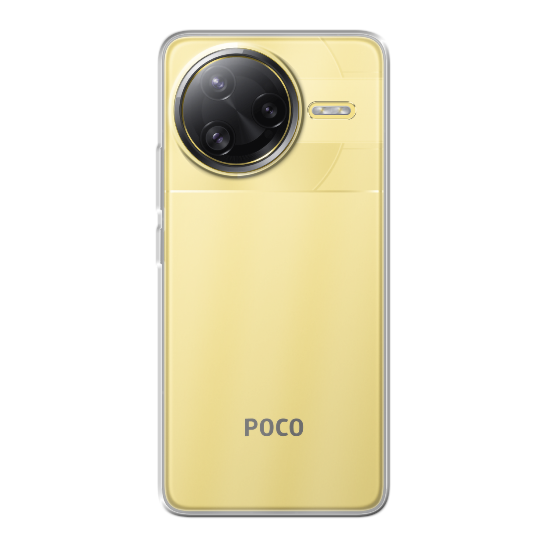 Xiaomi Poco F7 Ultra zachte case (achterkant bedrukt, transparant)