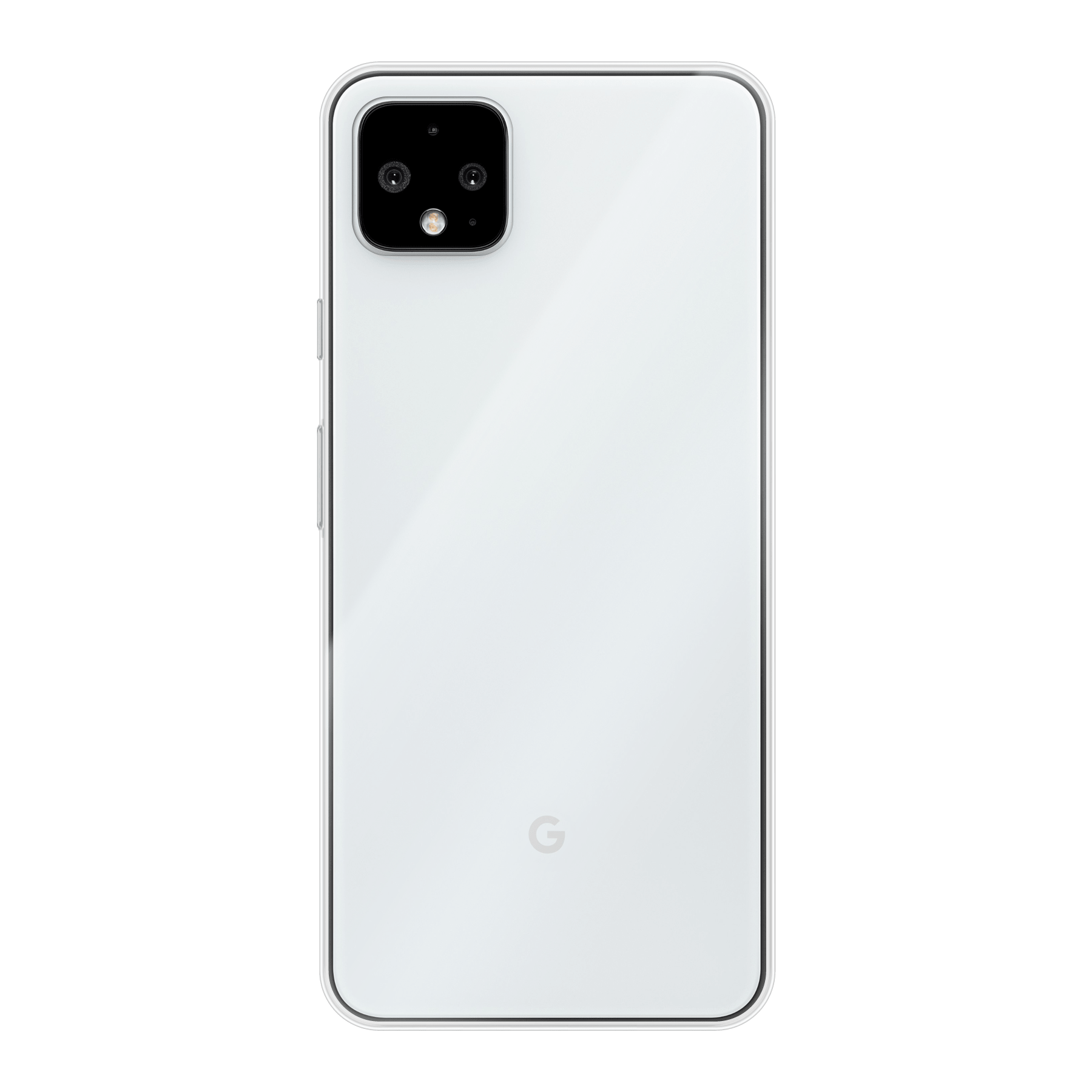 Google Pixel 4 XL Zachte hoes (achterkant bedrukt, transparant)