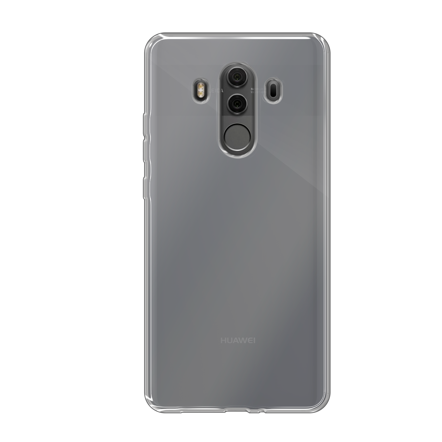 Huawei Mate 10 Pro Zachte hoes (achterkant bedrukt, transparant)