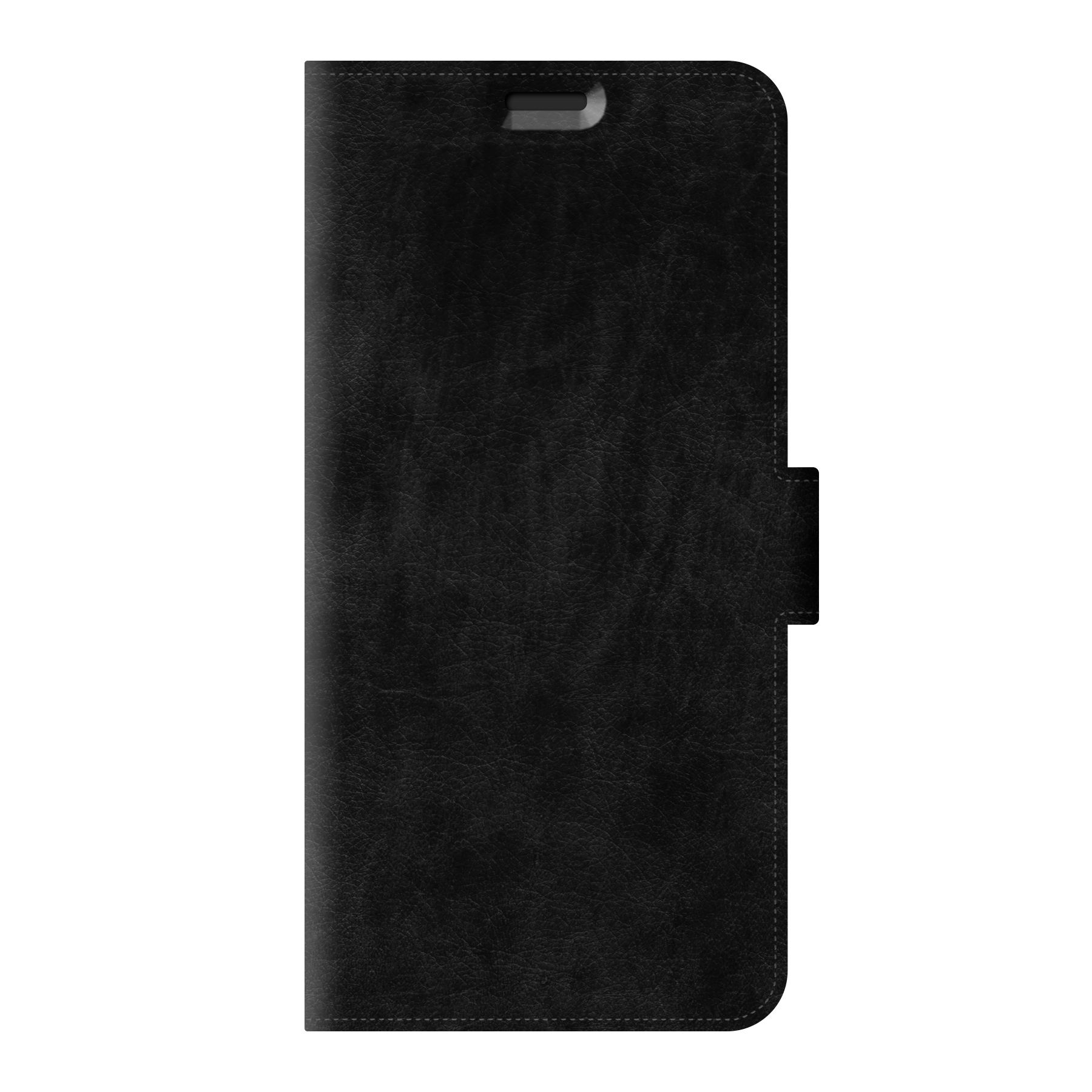 Samsung Galaxy S10 Wallet hoesje (voorzijde bedrukt, zwart)