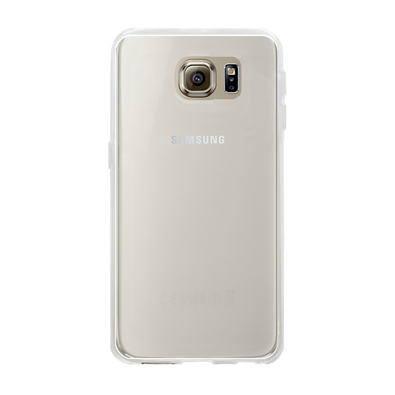 Samsung Galaxy S6 Zachte case (achterkant bedrukt, transparant)