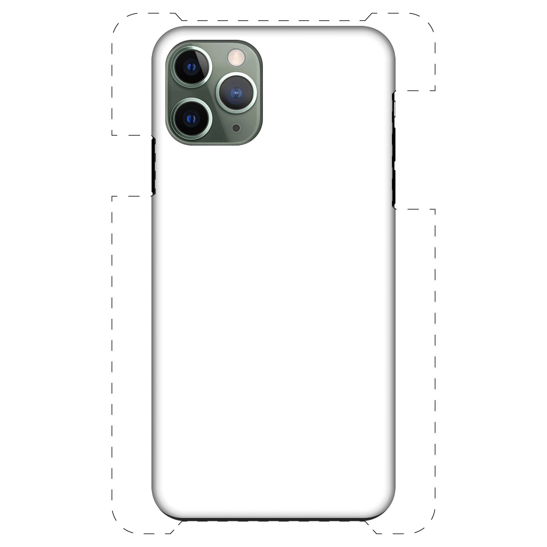 Apple iPhone 11 Pro Tough case (volledig bedrukt, zwarte inzet)