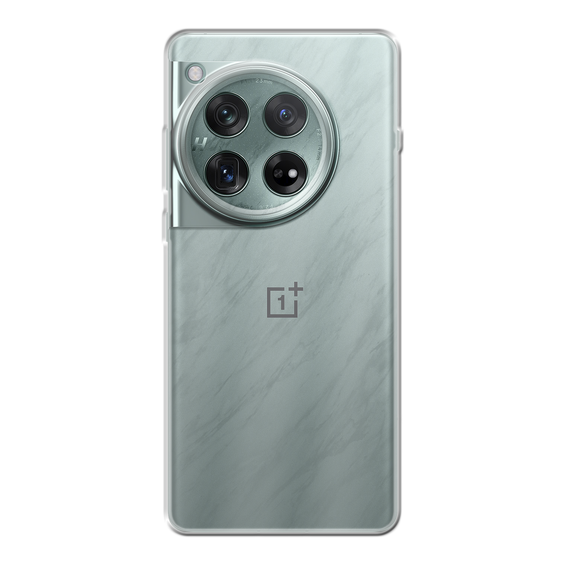 OnePlus 12r / Ace 3 zachte hoes (achterkant bedrukt, transparant)
