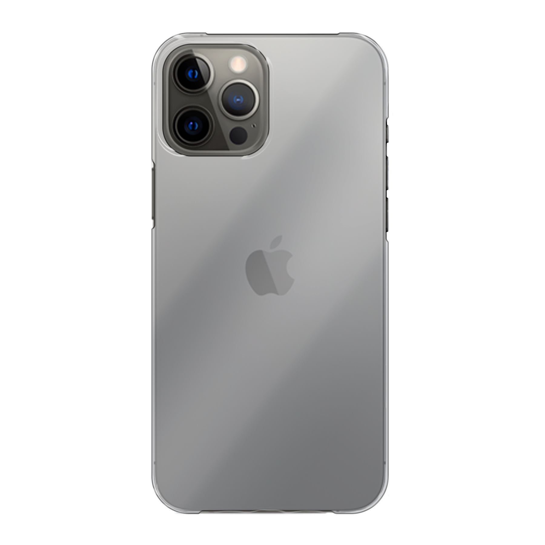 Apple iPhone 12 Pro Max Hardcase (achterkant bedrukt, transparant)