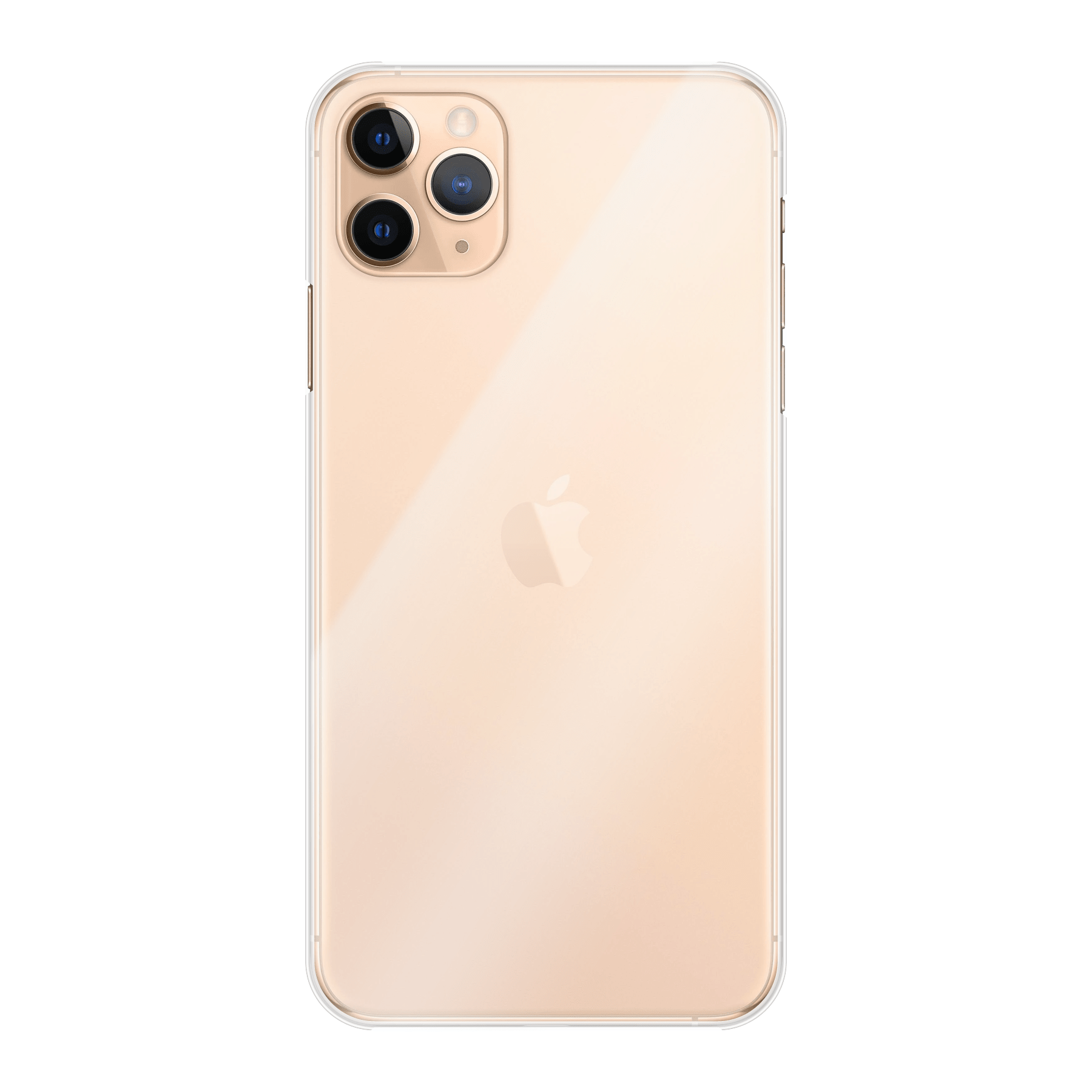Apple iPhone 11 Pro Max Hardcase (achterkant bedrukt, transparant)