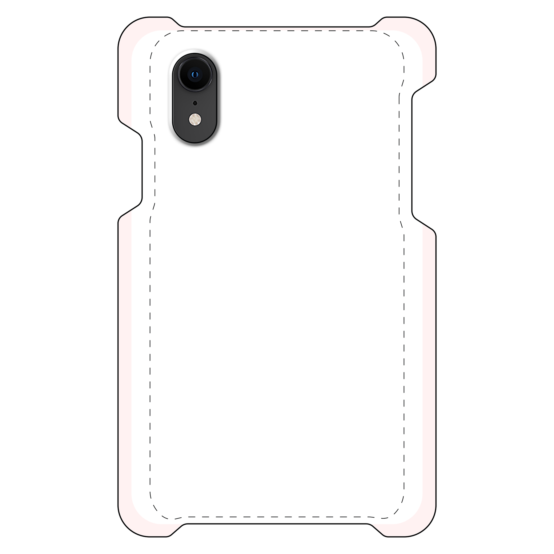 Apple iPhone Xr Hardcase (volledig bedrukt, glanzend)