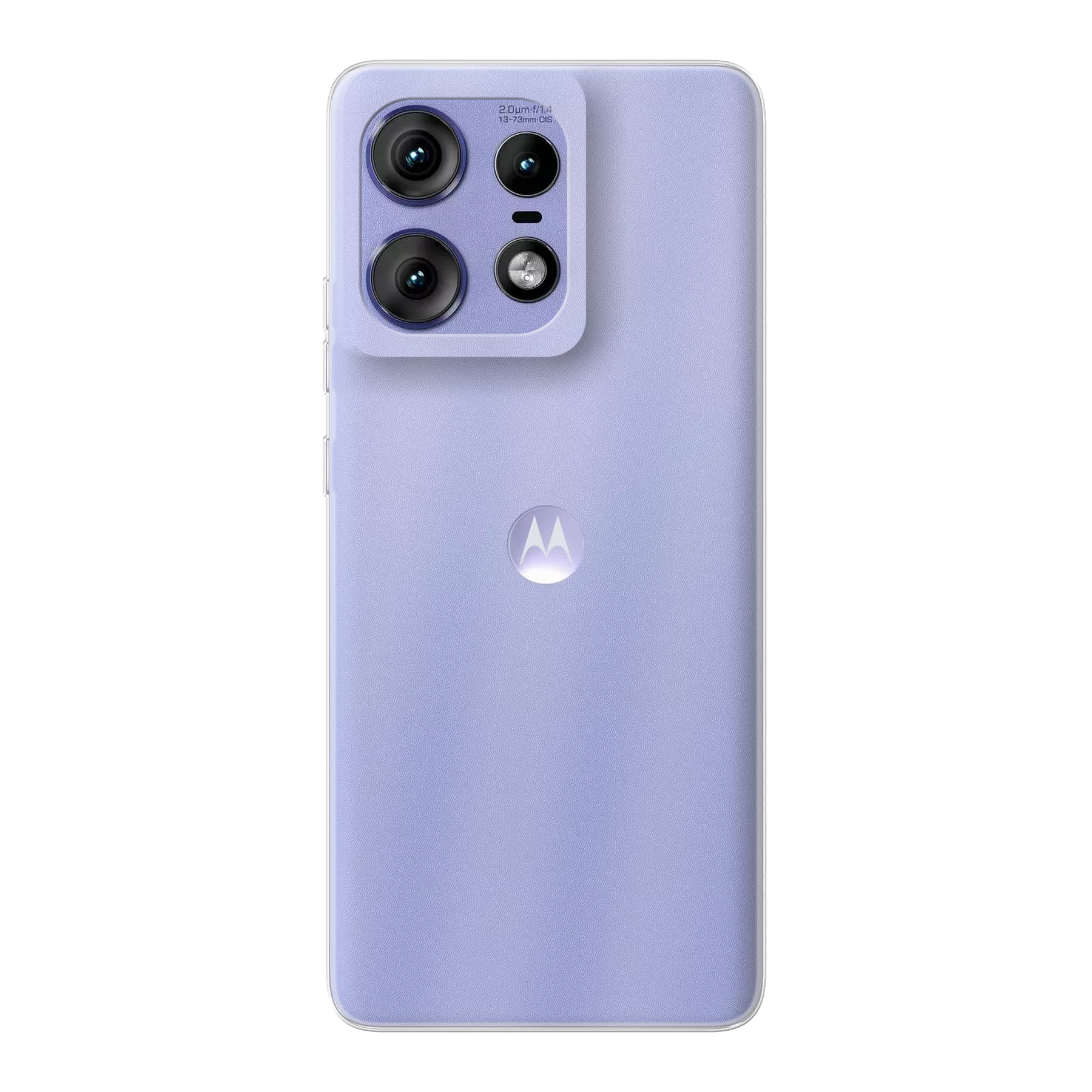 Motorola Edge 50 Pro Zachte hoes (achterkant bedrukt, transparant)