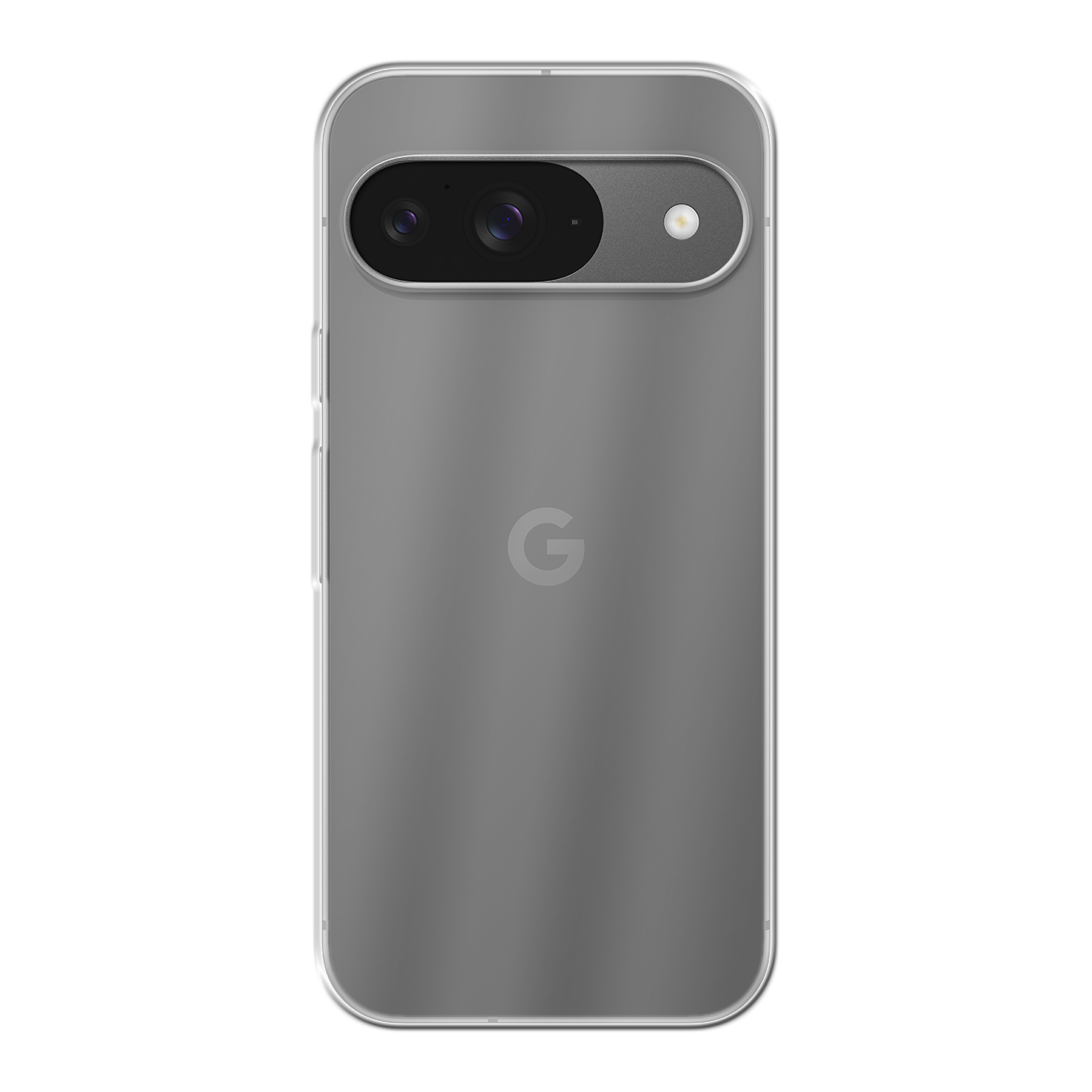 Google Pixel 9 Zachte hoes (achterkant bedrukt, transparant)