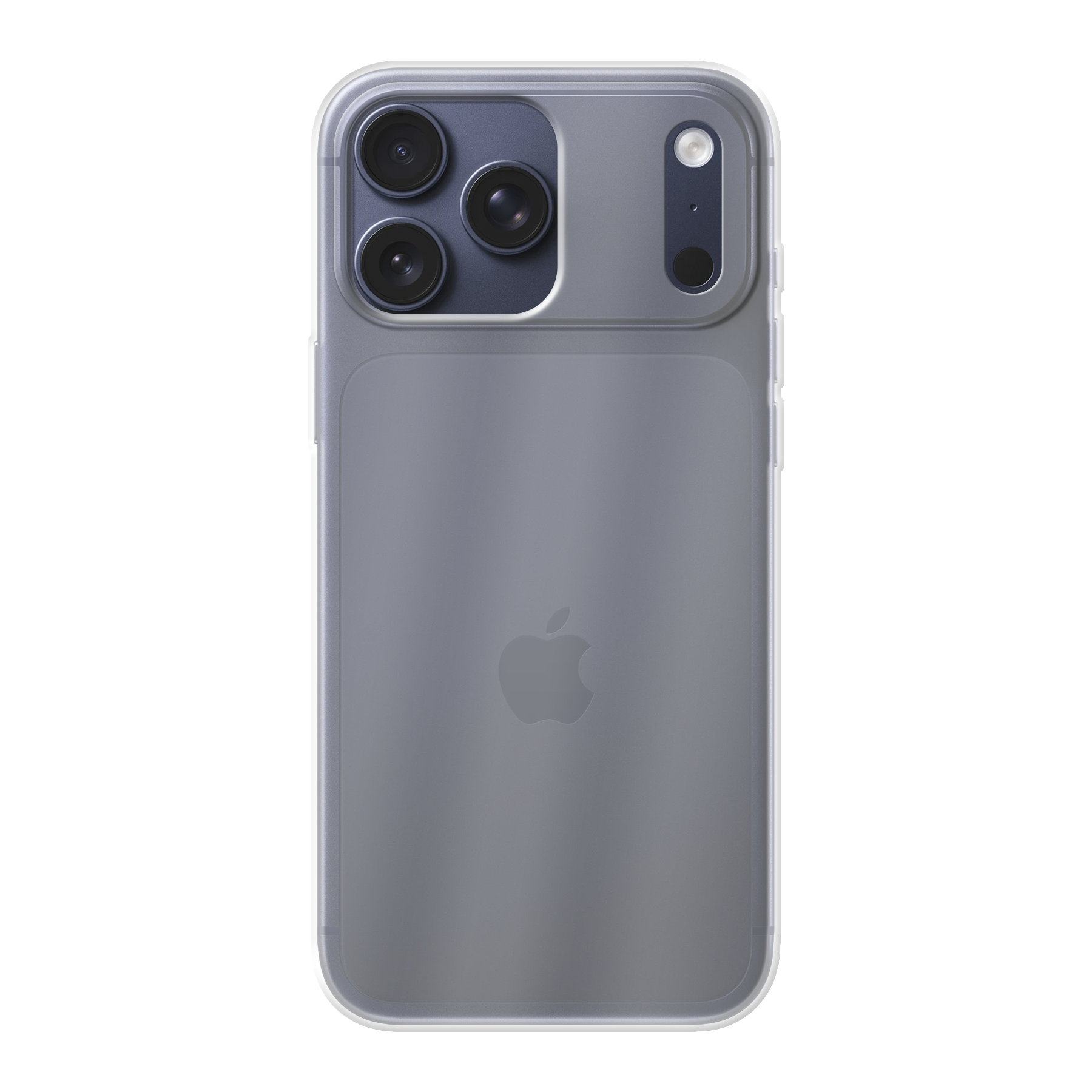 Apple iPhone 17 Pro Max Zachte hoes (achterkant bedrukt, transparant)