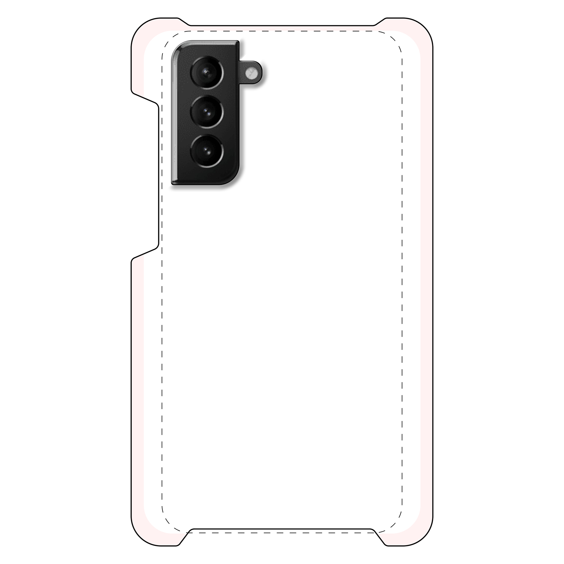 Samsung Galaxy S21 5G Plus Hardcase (volledig bedrukt, glanzend)