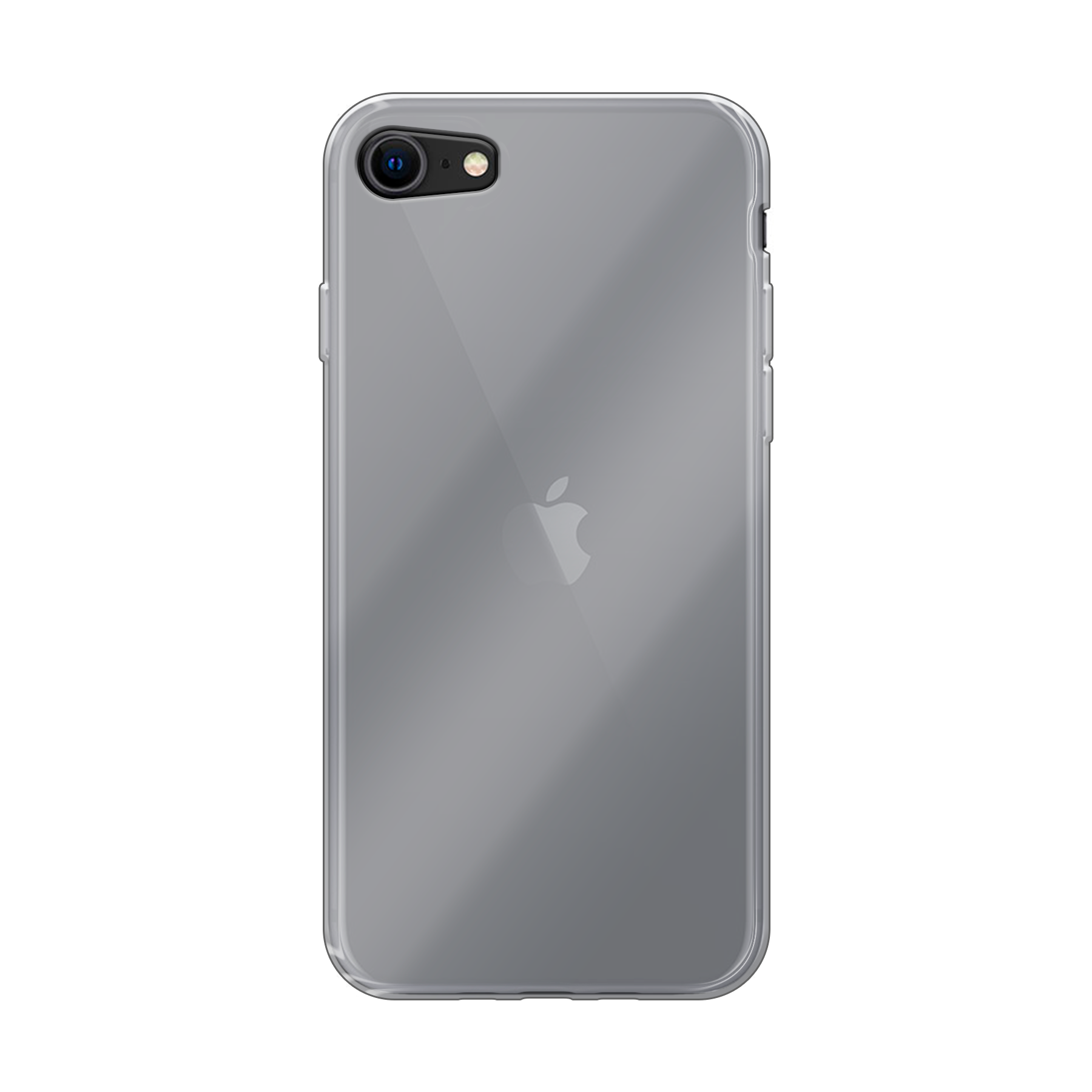 Apple iPhone 7 / 8 / SE (2020) / SE (2022) Zachte hoes (achterkant bedrukt, transparant)