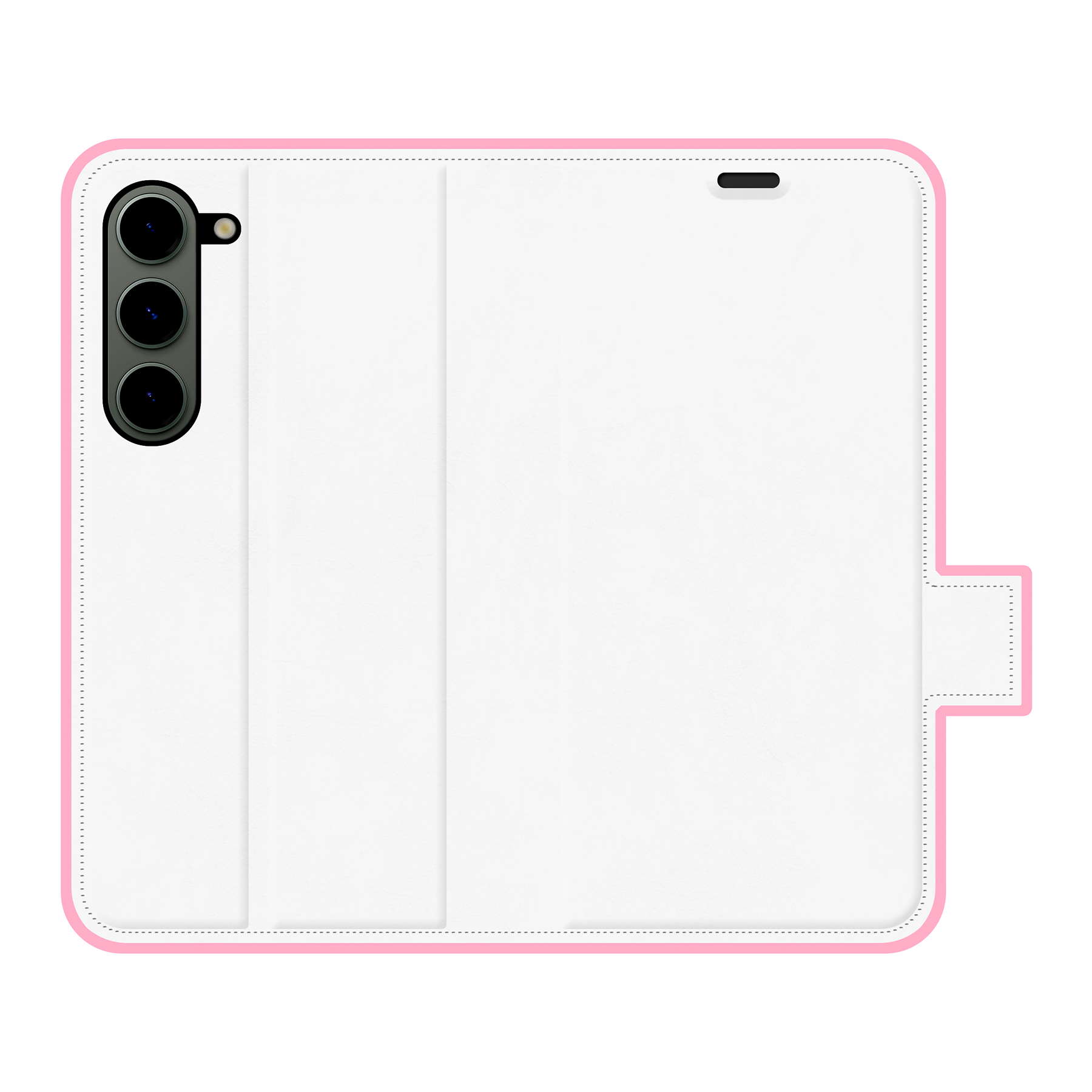 Samsung Galaxy S23 Wallet hoesje (volledig bedrukt)