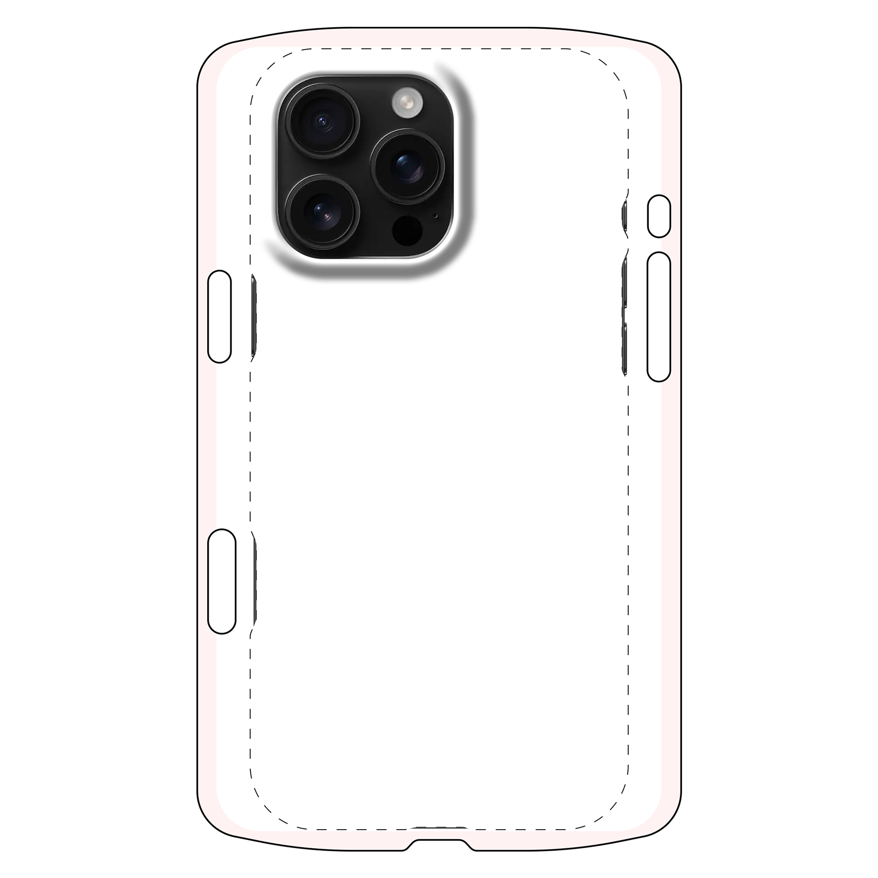 Apple iPhone 16 Pro Max Hard case (fully printed, glossy)