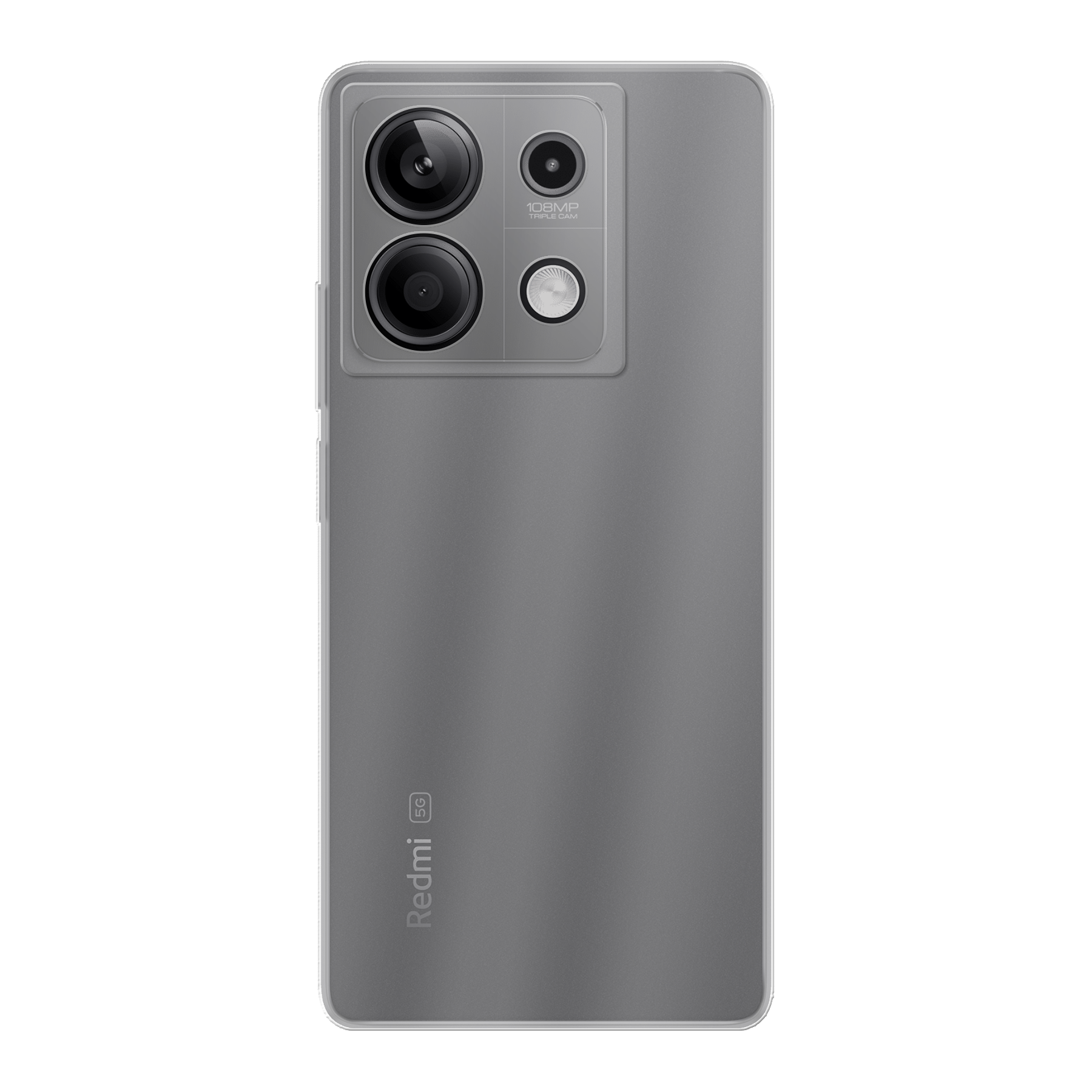 Xiaomi Redmi Note 13 5G Zachte hoes (achterkant bedrukt, transparant)
