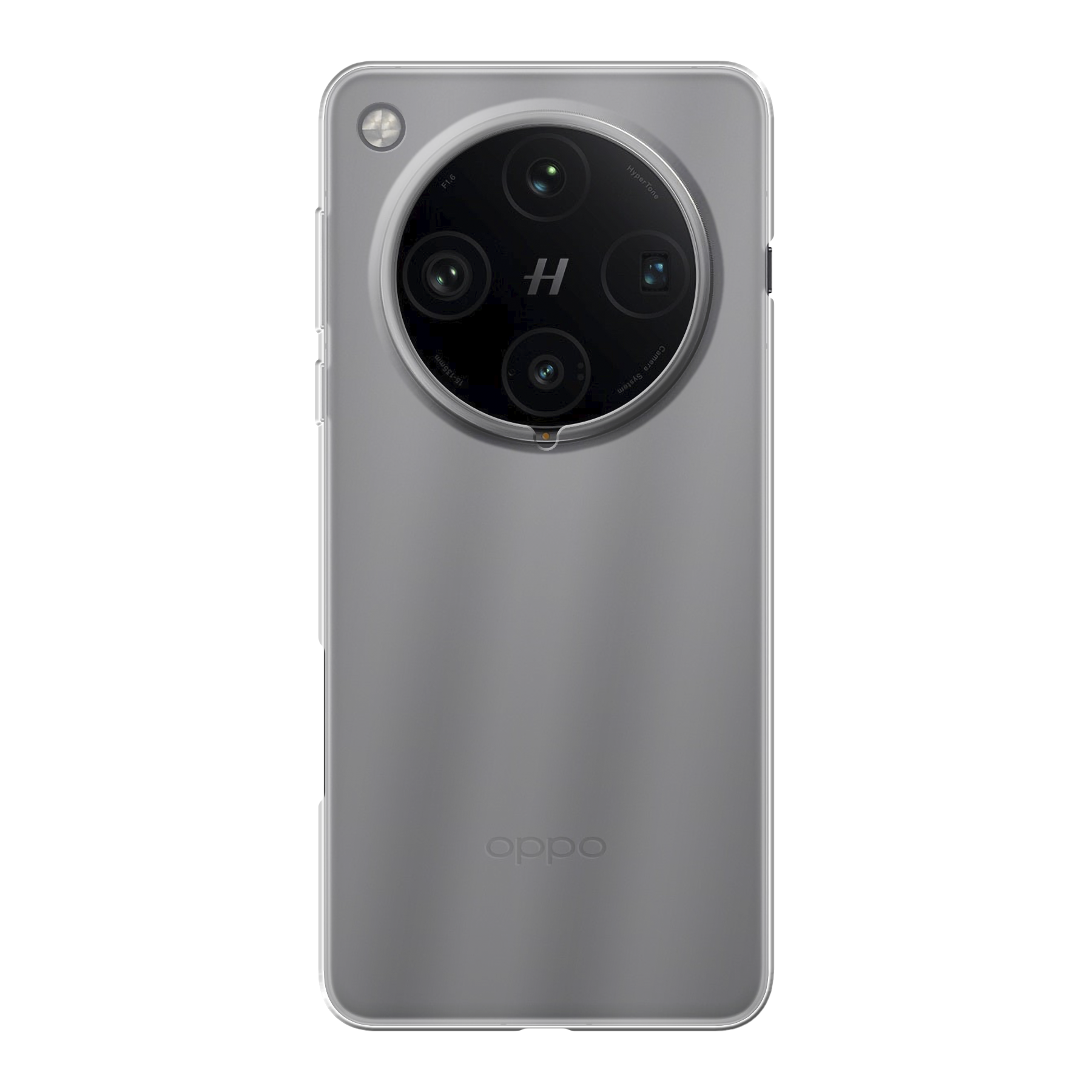 Oppo Find X8 Pro Zachte hoes (achterkant bedrukt, transparant)