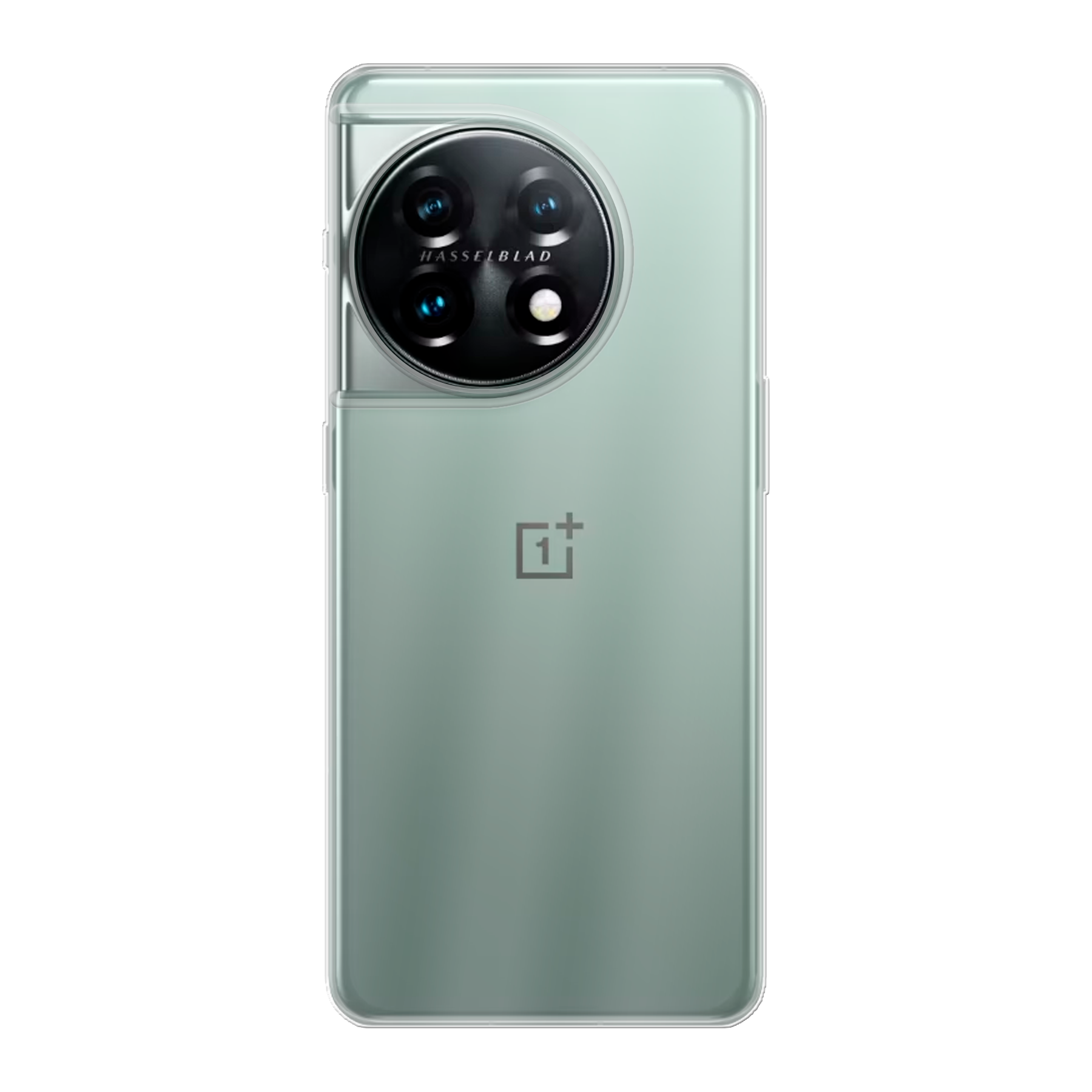 OnePlus 11 Zachte hoes (achterkant bedrukt, transparant)