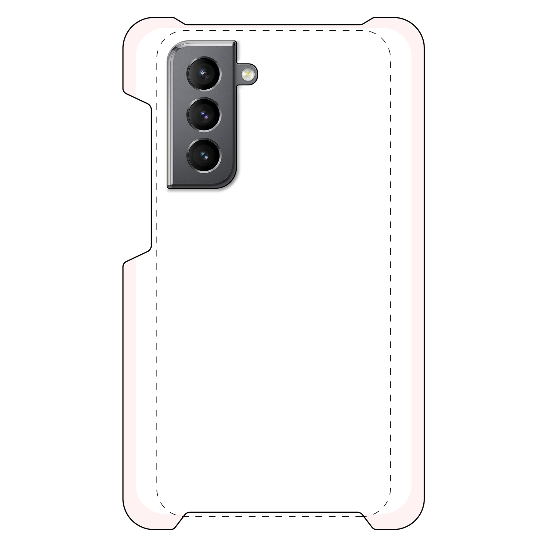 Samsung Galaxy S21 5G Hardcase (volledig bedrukt, mat)