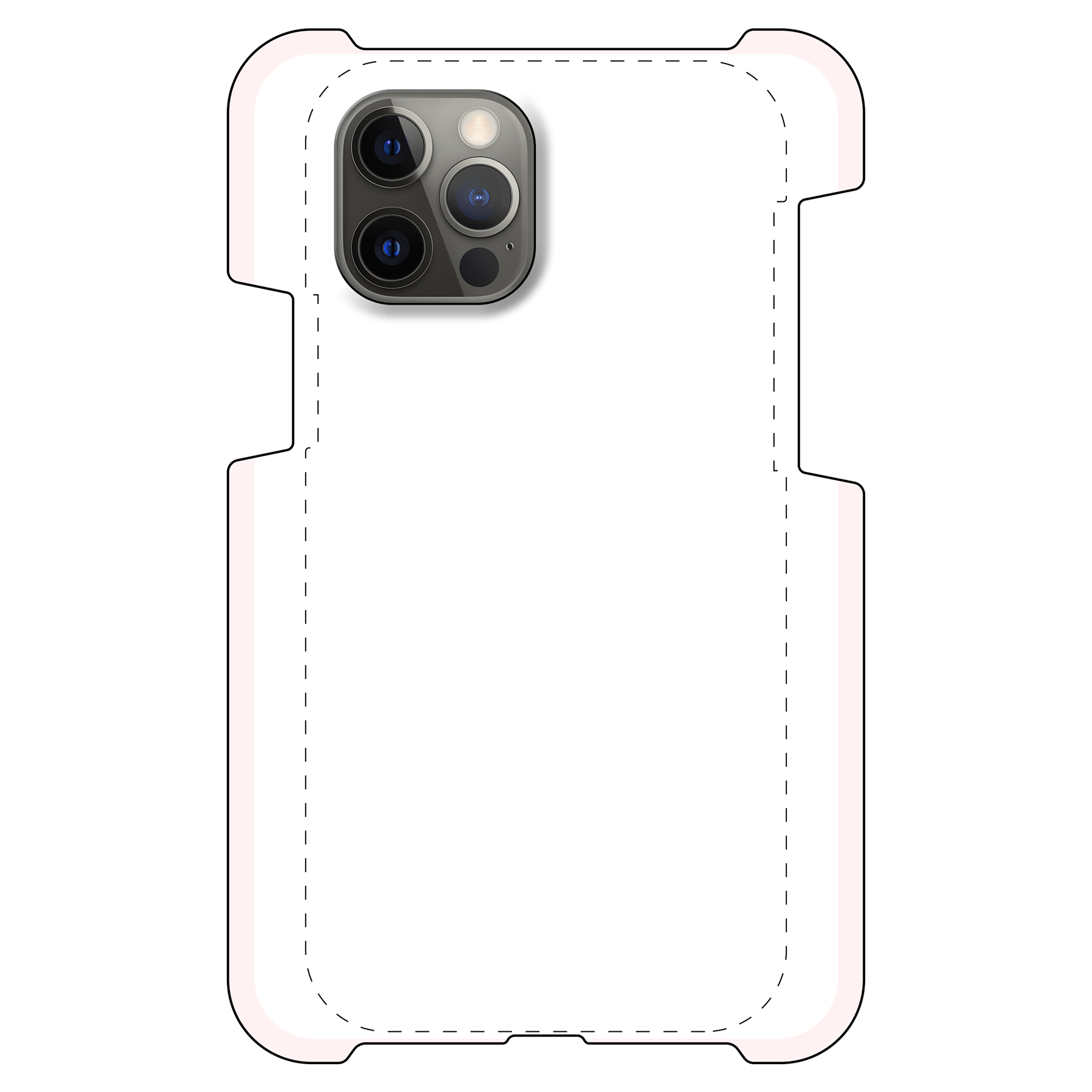 Apple iPhone 12 / iPhone 12 Pro Hardcase (volledig bedrukt, glanzend)