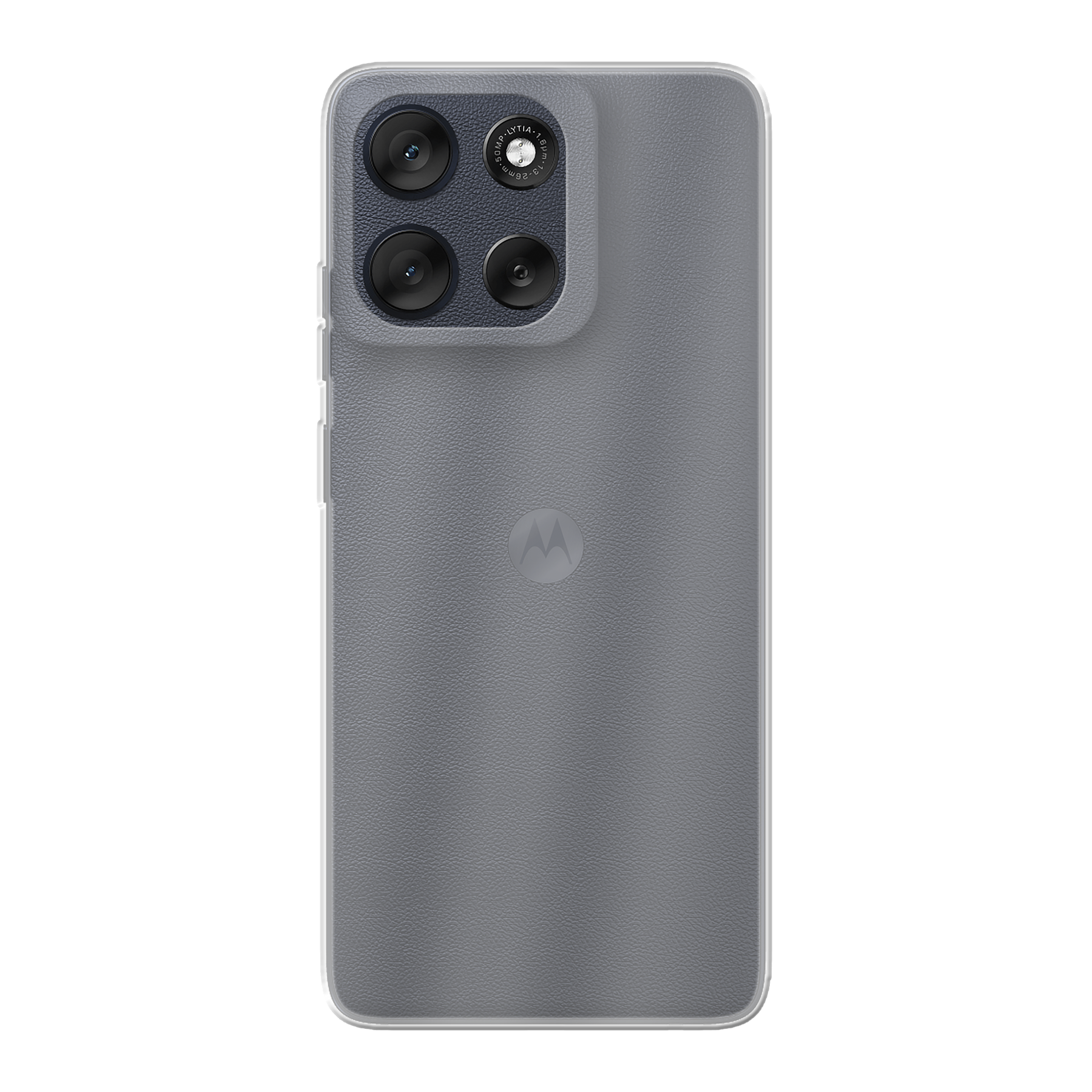 Motorola Moto G56 Soft case (back printed, transparent)