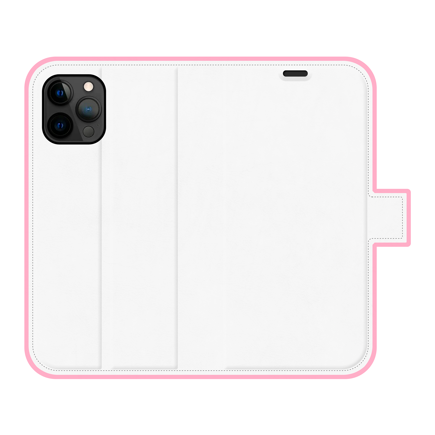 Apple iPhone 12 / iPhone 12 Pro Wallet-hoesje (volledig bedrukt)