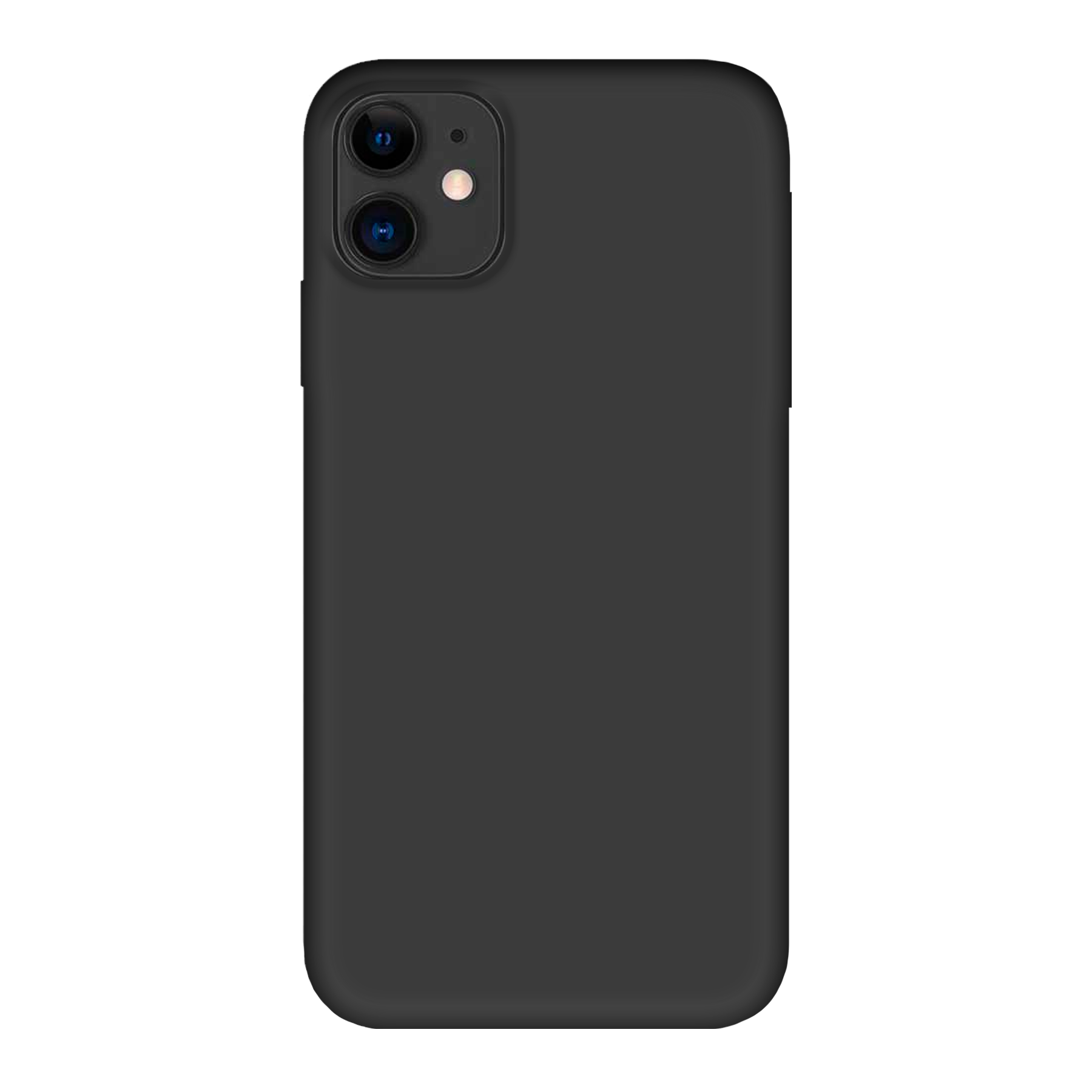 Apple iPhone 11 Biologisch afbreekbaar hoesje (achterkant bedrukt, zwart)