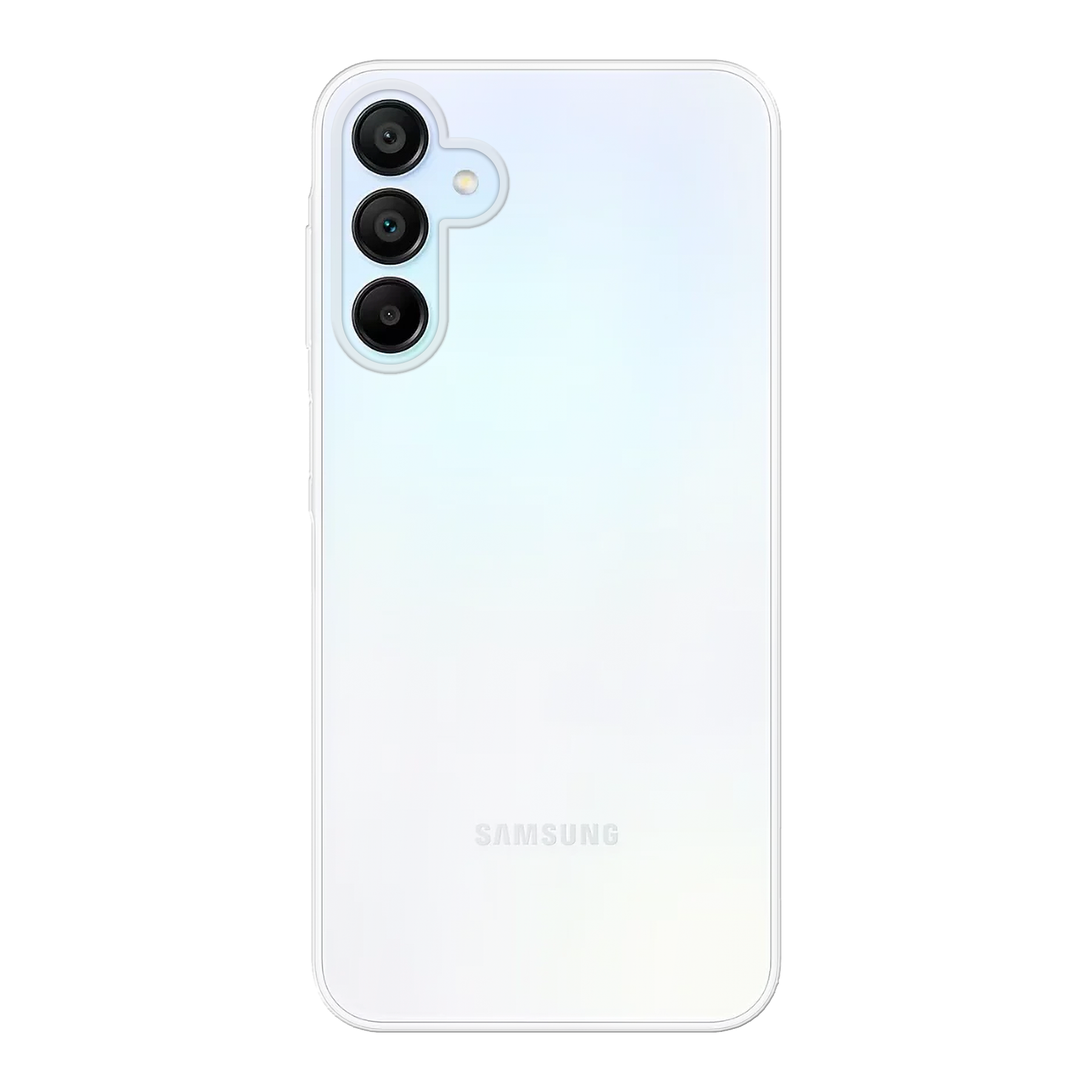 Samsung Galaxy A15 / A15 5G Zachte hoes (achterkant bedrukt, transparant)