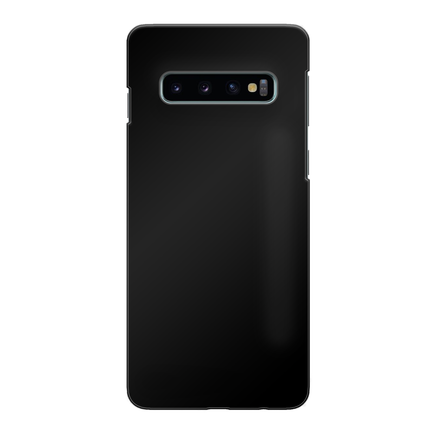 Samsung Galaxy S10 Hardcase (achterkant bedrukt, zwart)