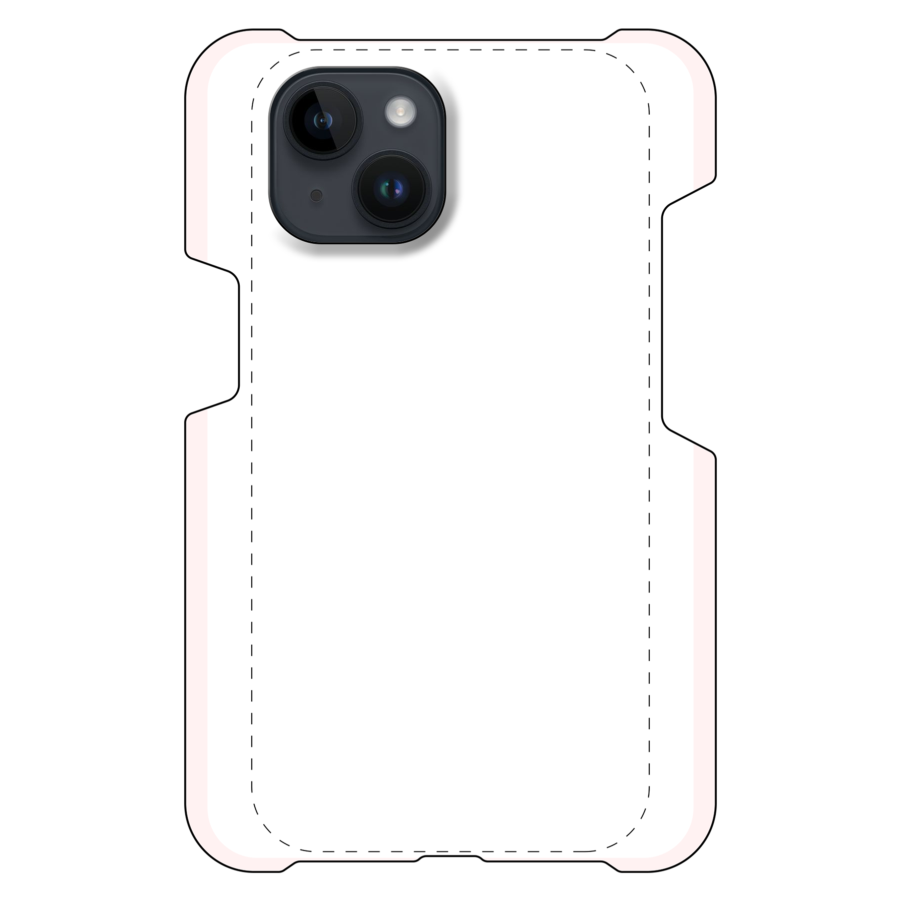 Apple iPhone 14 Hardcase (volledig bedrukt, glanzend)
