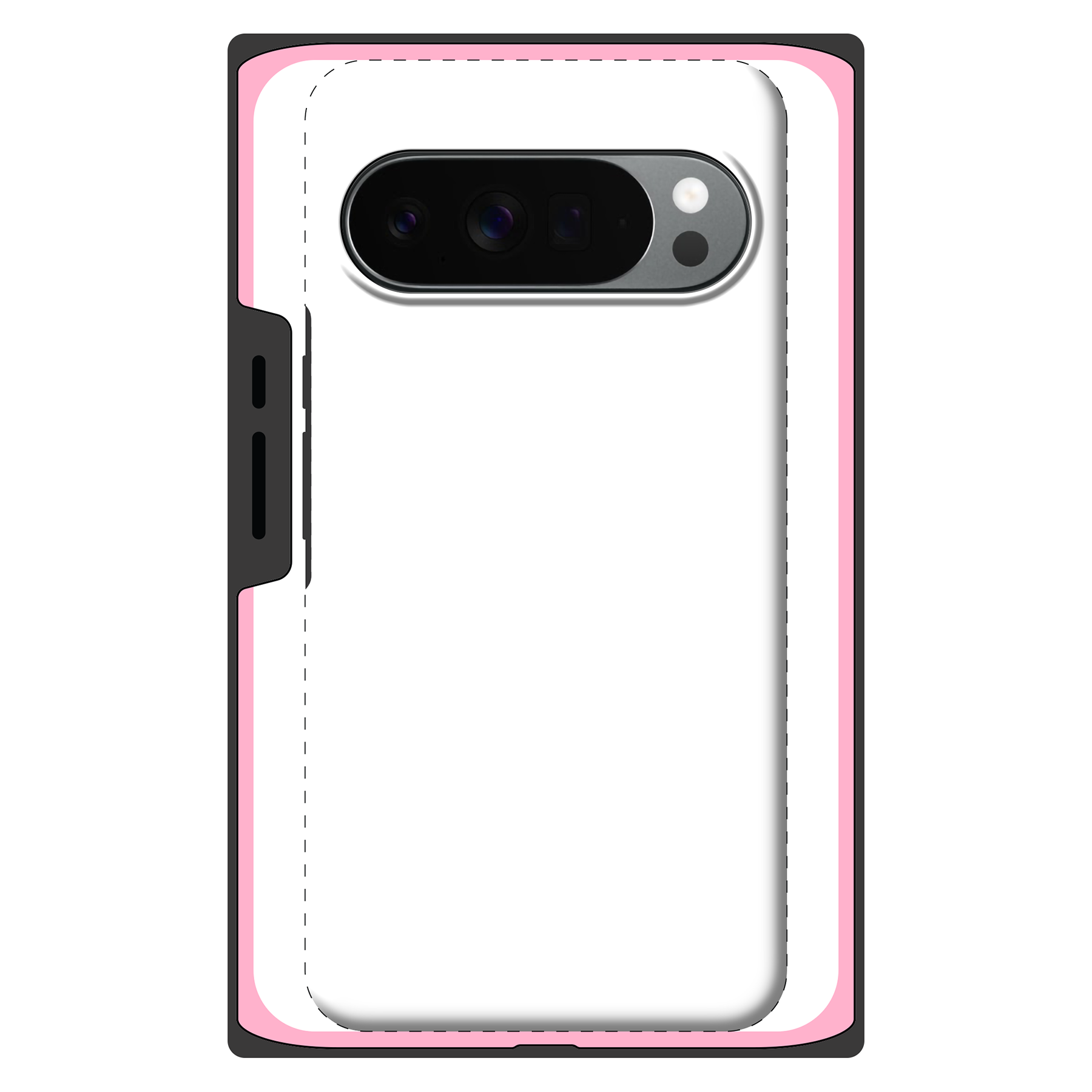 Google Pixel 10 Pro XL Tough case (volledig bedrukt, zwarte inzet)