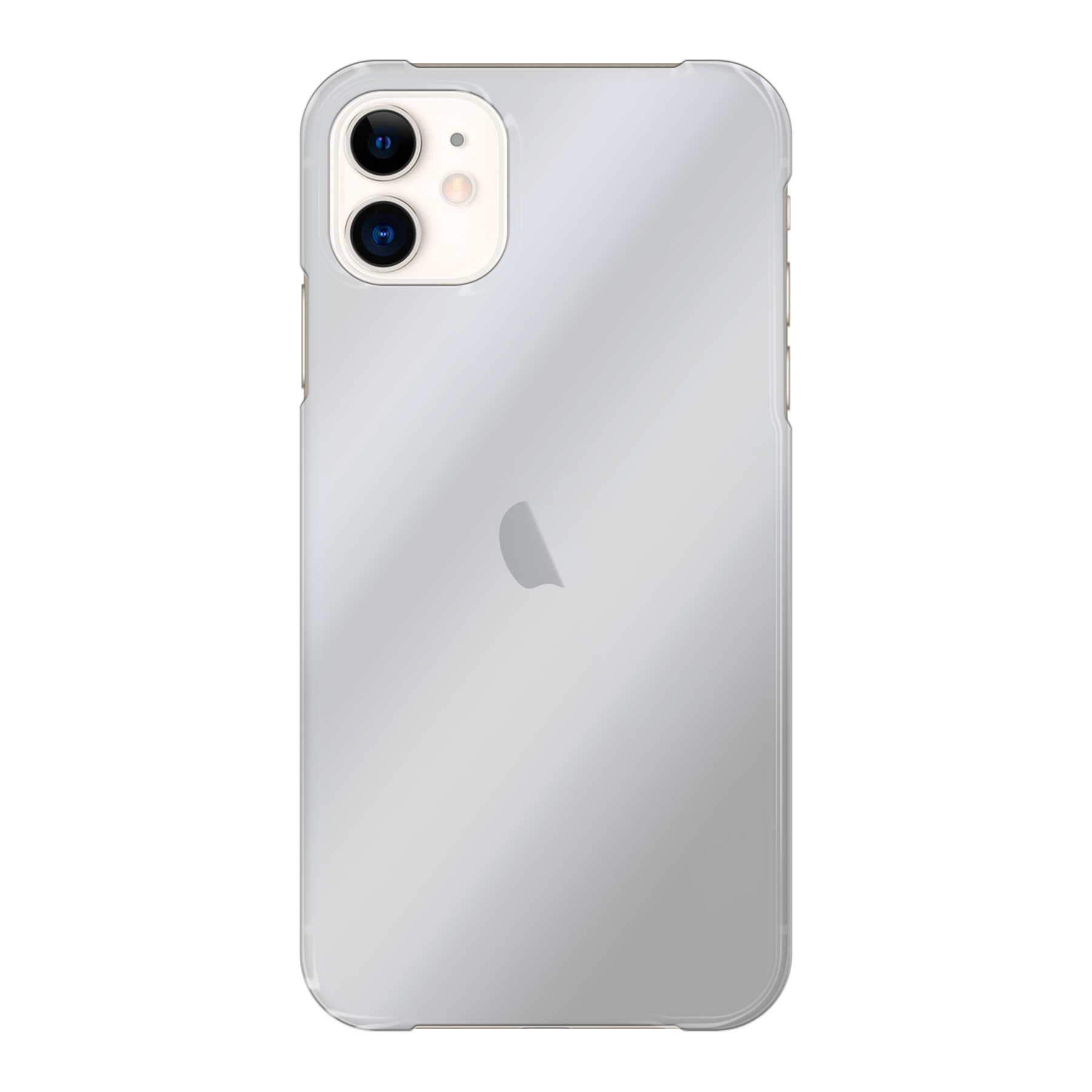 Apple iPhone 11 Hardcase (achterkant bedrukt, transparant)