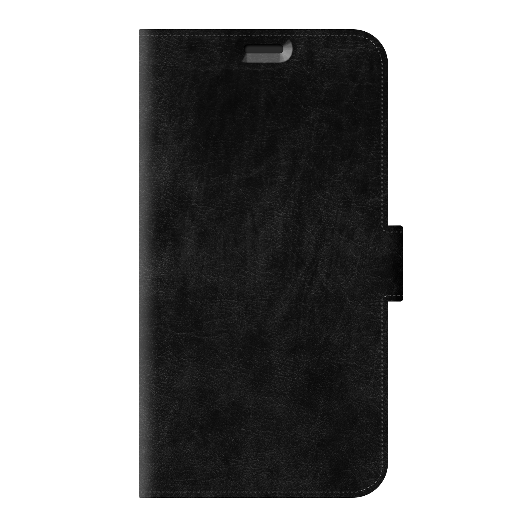 Samsung Galaxy S10e Wallet hoesje (voorzijde bedrukt, zwart)