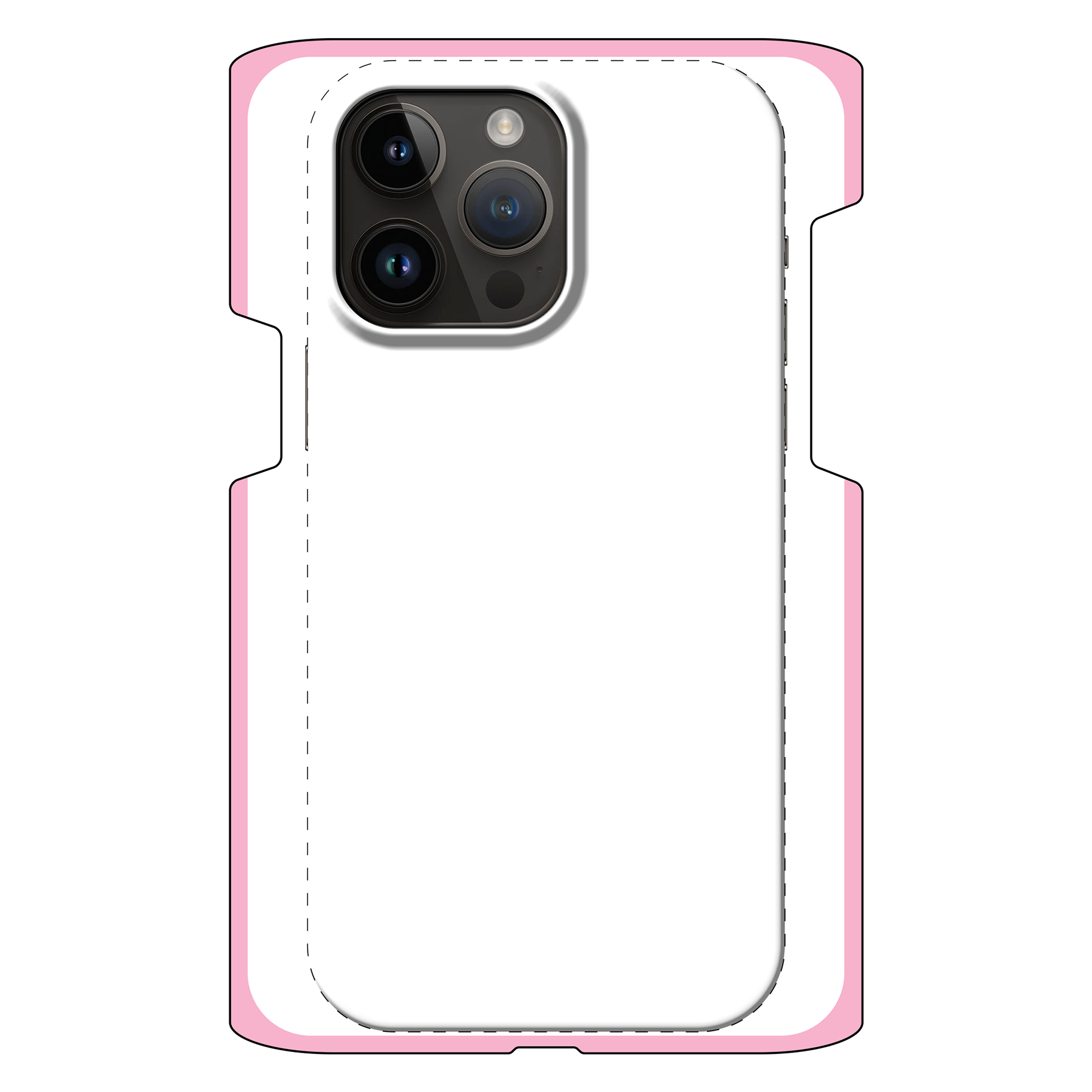 Apple iPhone 14 Pro Max Hardcase (volledig bedrukt, glanzend)