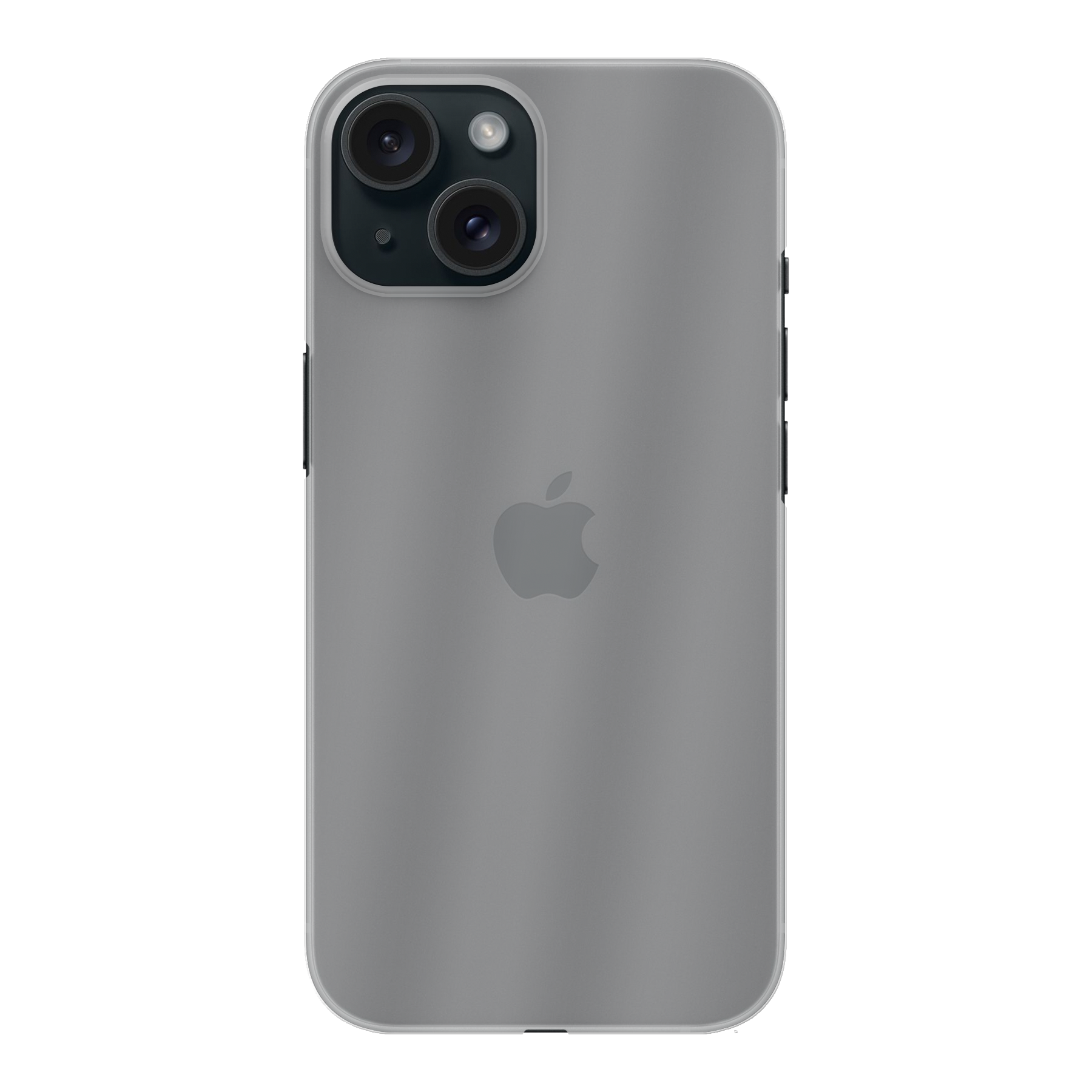 Apple iPhone 15 Hardcase (achterkant bedrukt, transparant)