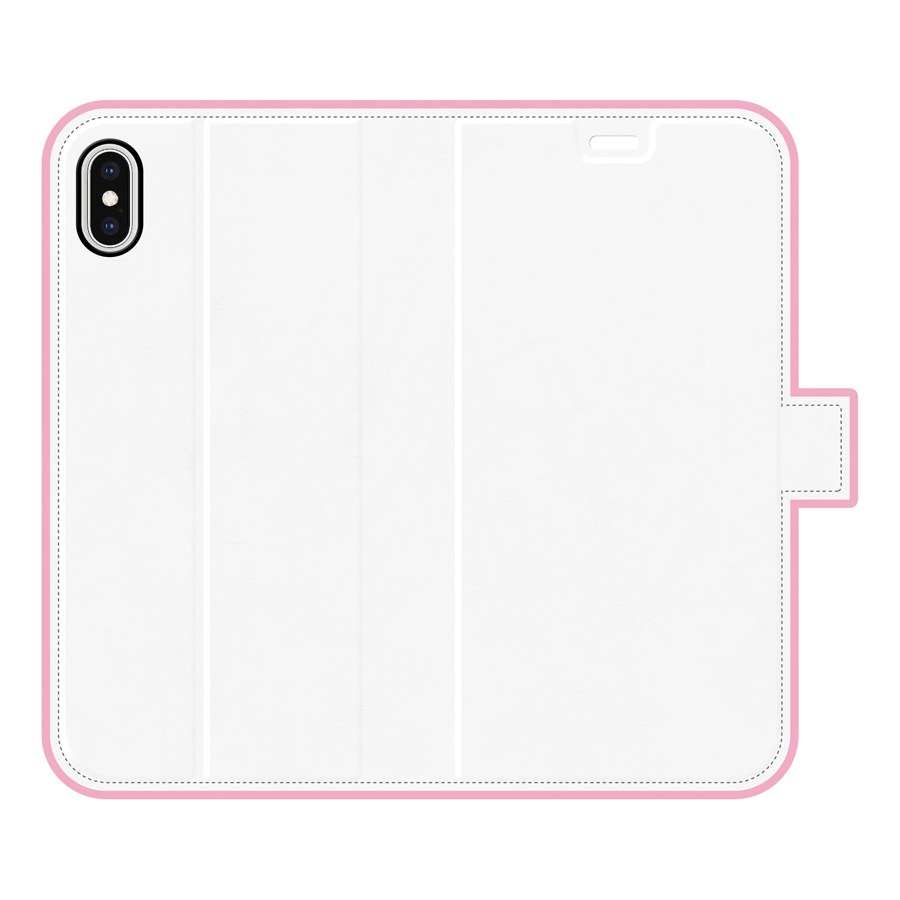 Apple iPhone Xs Max Wallet hoesje (volledig bedrukt)