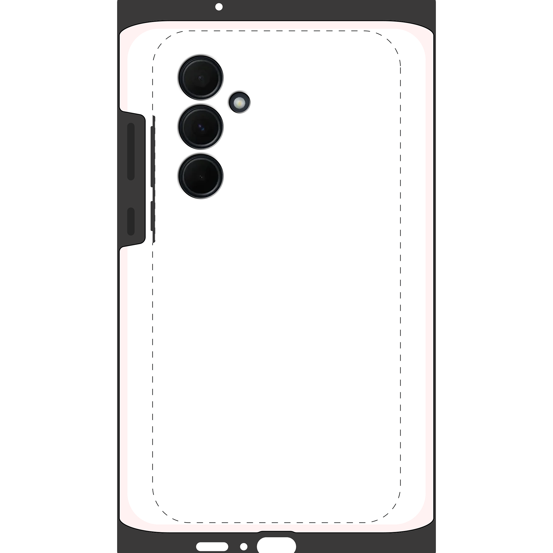 Samsung Galaxy A35 Tough case (volledig bedrukt, zwarte inzet)