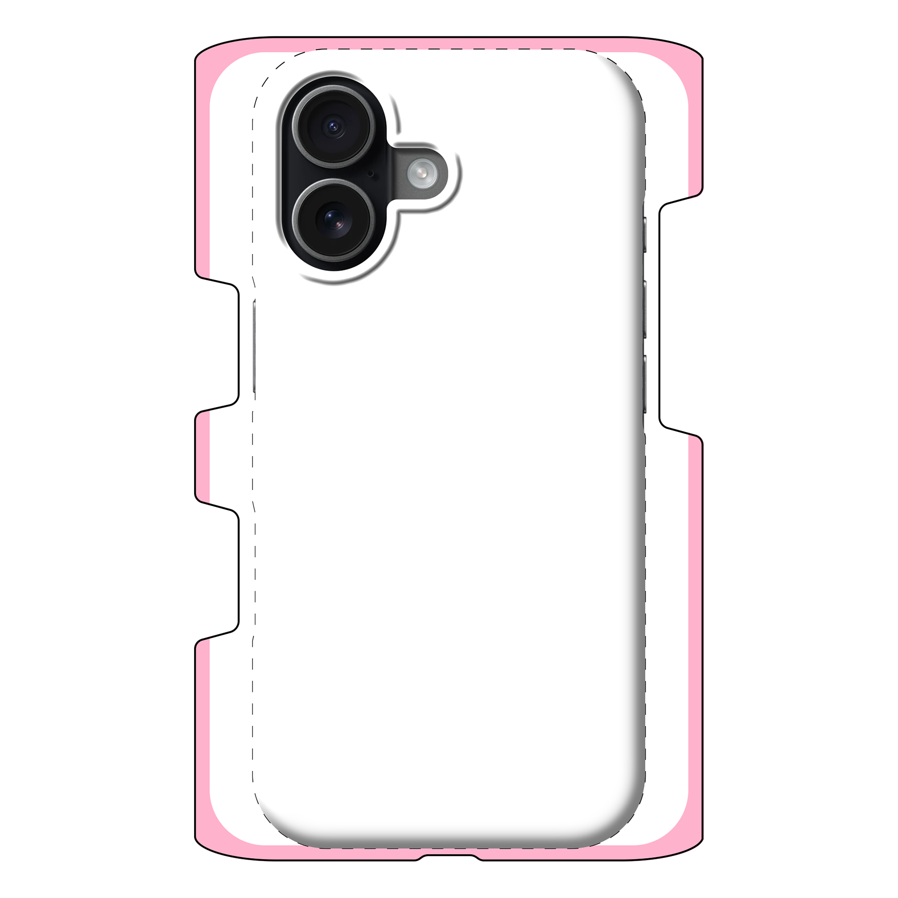Apple iPhone 17 Hardcase (volledig bedrukt, glanzend)